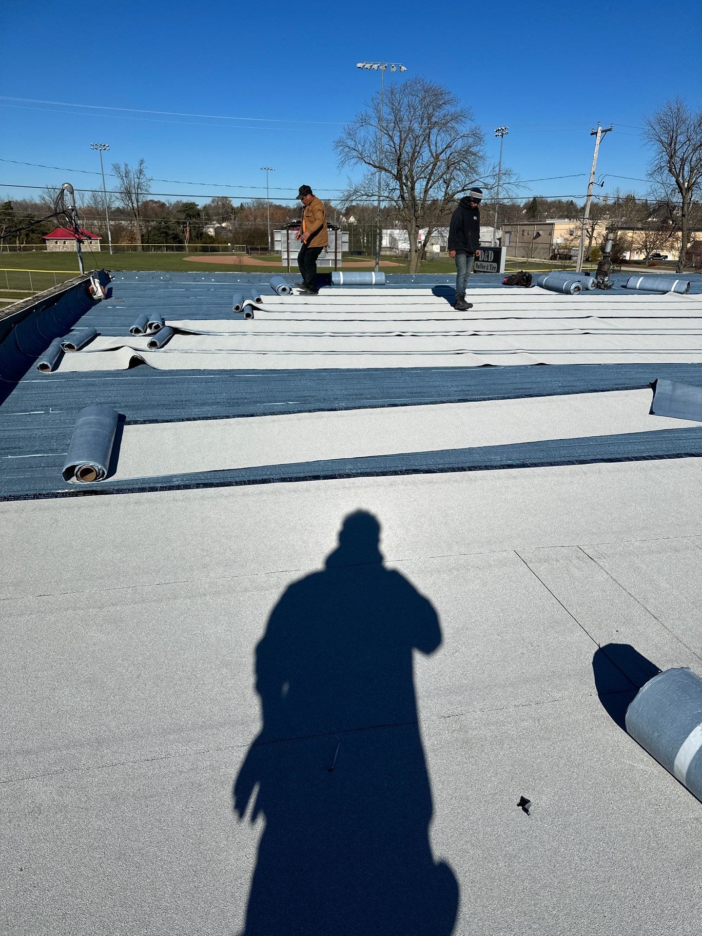 Commercial Roofing using Certainteed Flintastic Self Adhered by Stendahl Services
