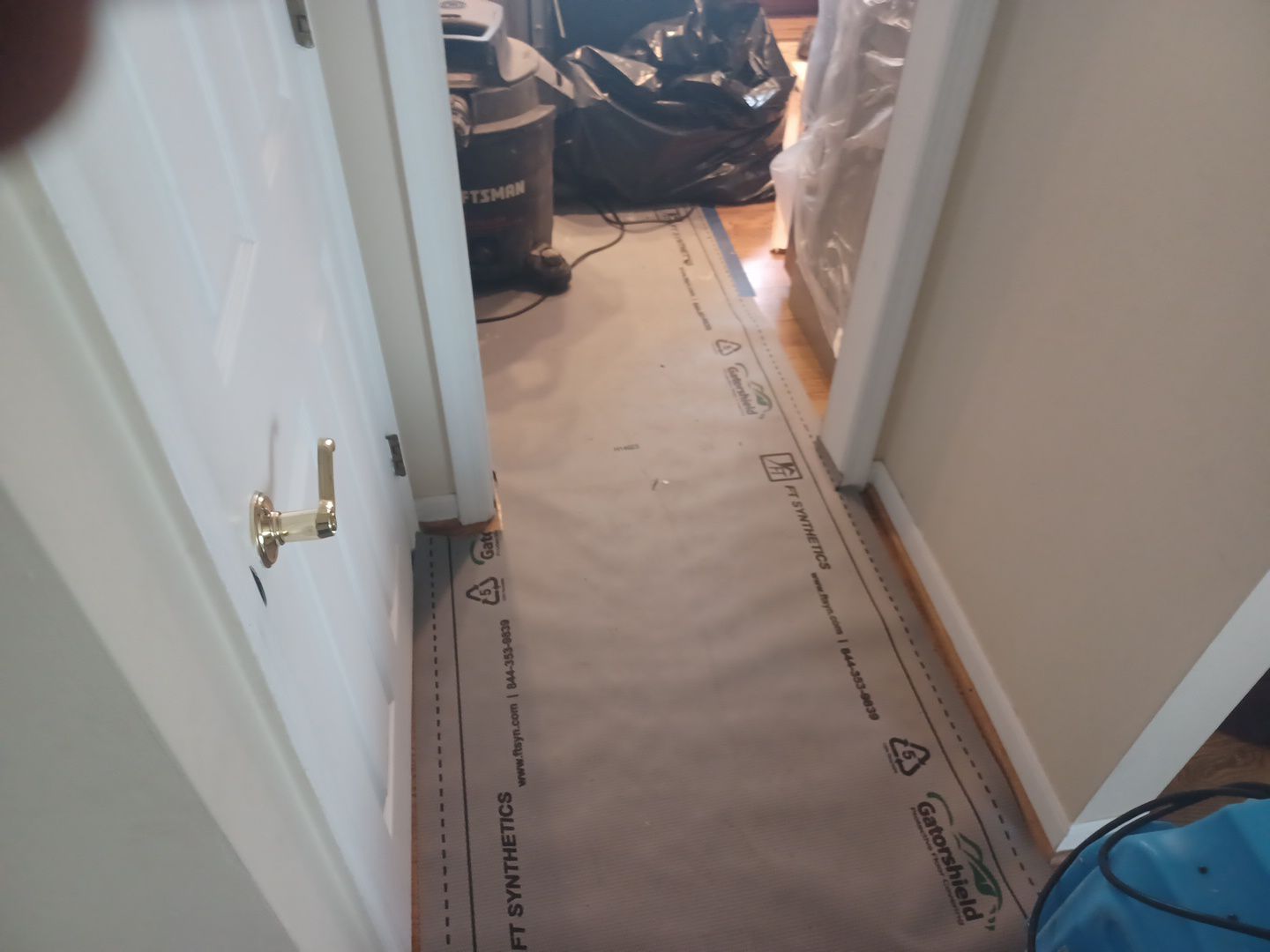 Project in West Bloomfield by EzDry Water Mitigation & Property Restoration