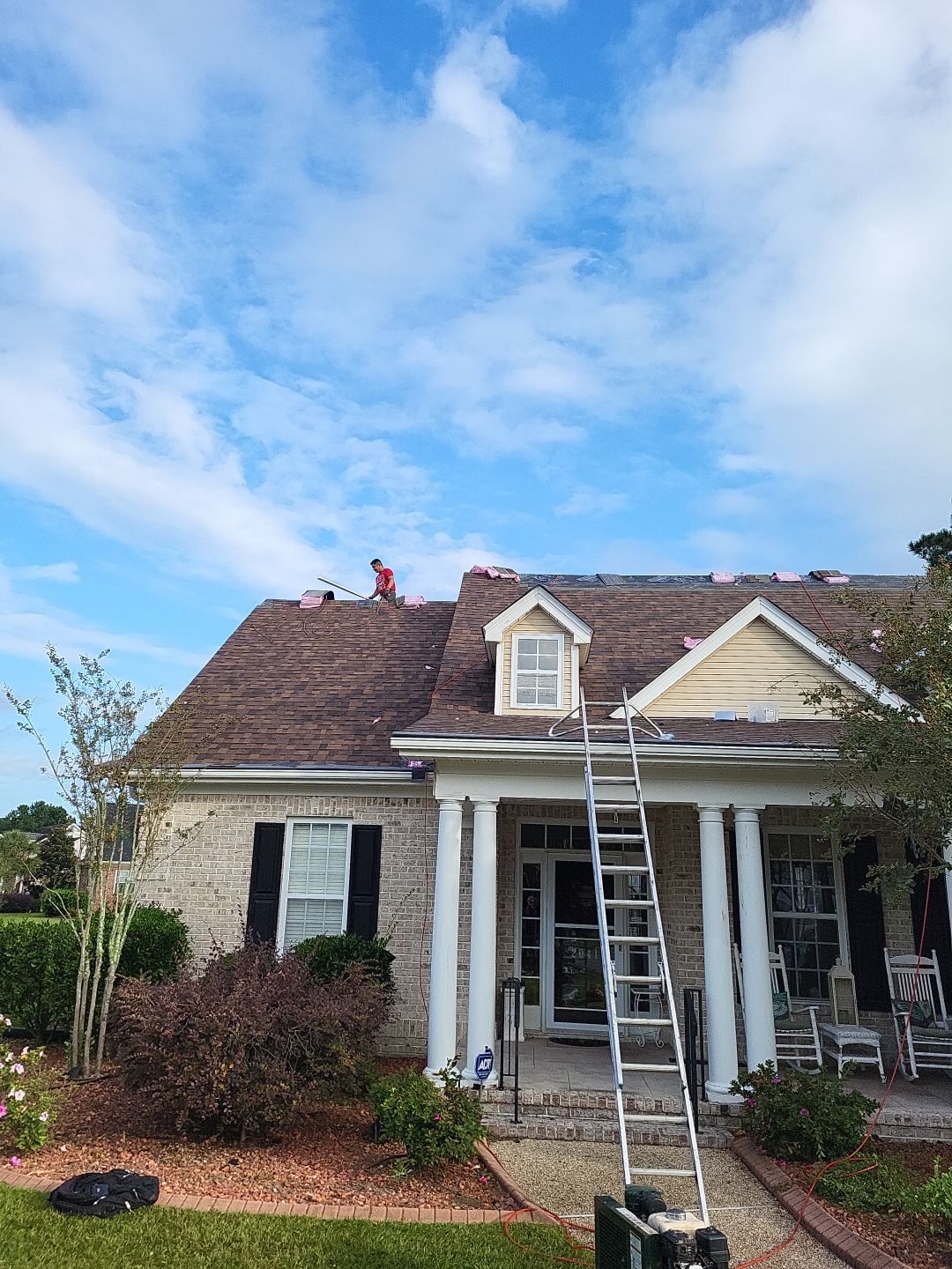 Residential Roofing Installation using Rhino Roof in Leland, NC by RGR Construction and Roofing, LLC