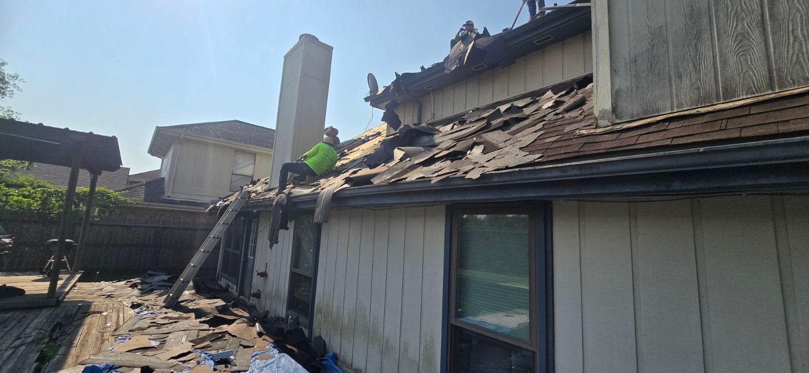 Project in Sugar Land by Roof Guard And Construction