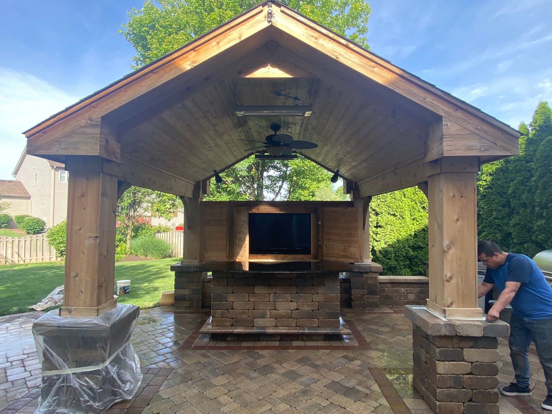 Pavillion Restoration by Two Brothers Residential Maintenance