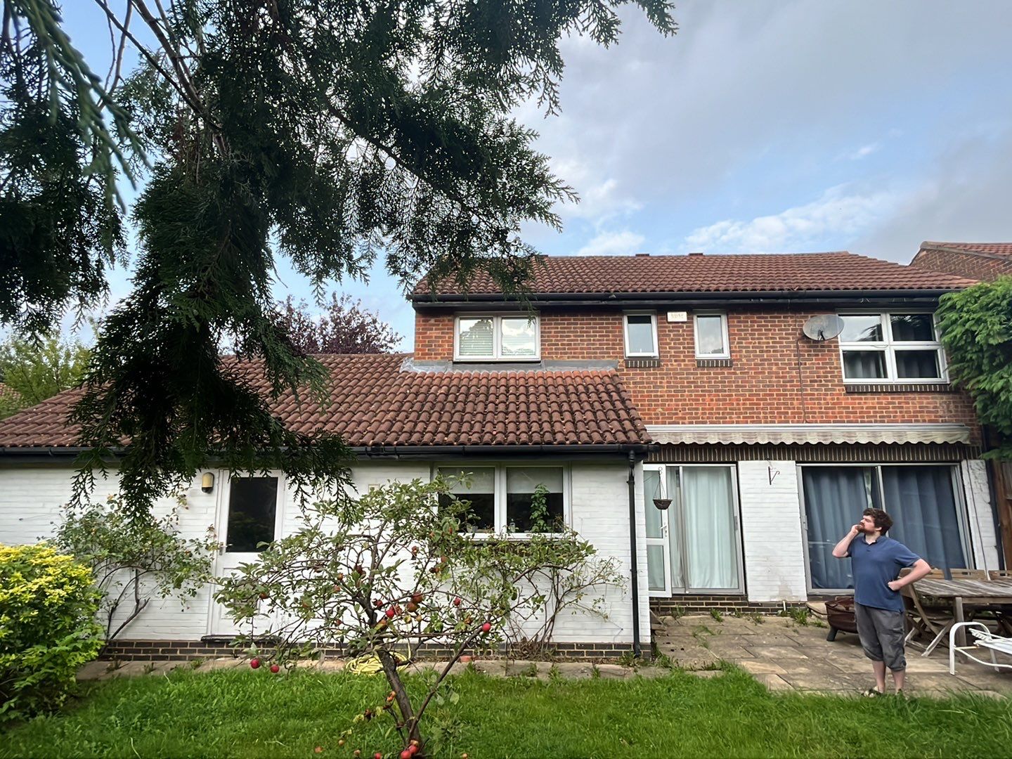 Exterior Clean - Roof - Patio - Driveway using Honda 15lpm Low Pressure Washing Machine by Ges Exterior Cleaning ltd