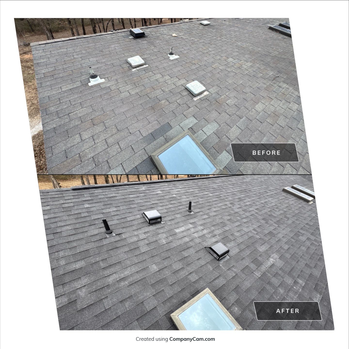 Residential Roofing Installation using Malarkey Highlander AR Shingles by Harvey Roofing & Construction