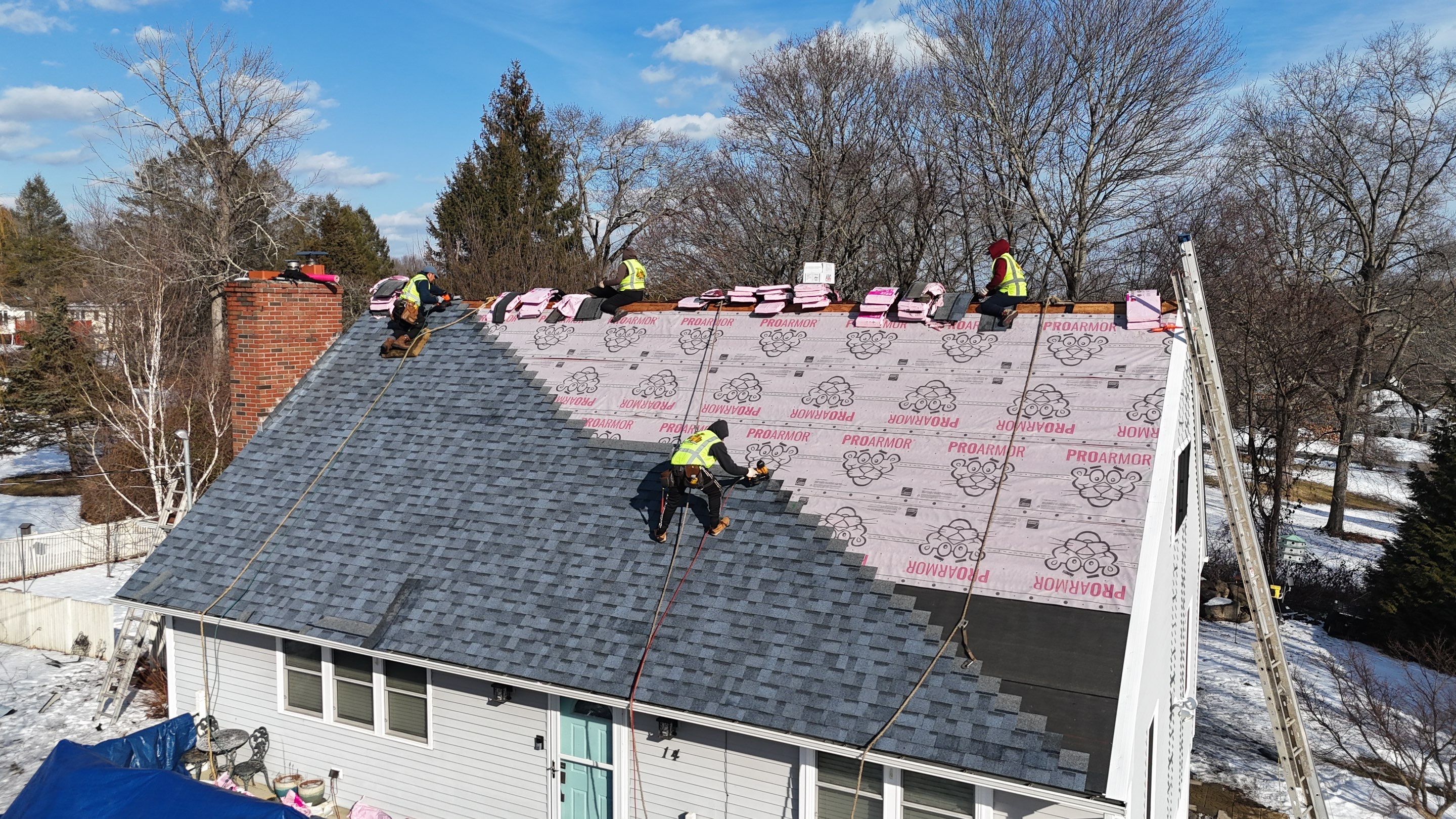 Owens Corning Duration: Harbor Blue in Norwich by Golden Shield Roofing