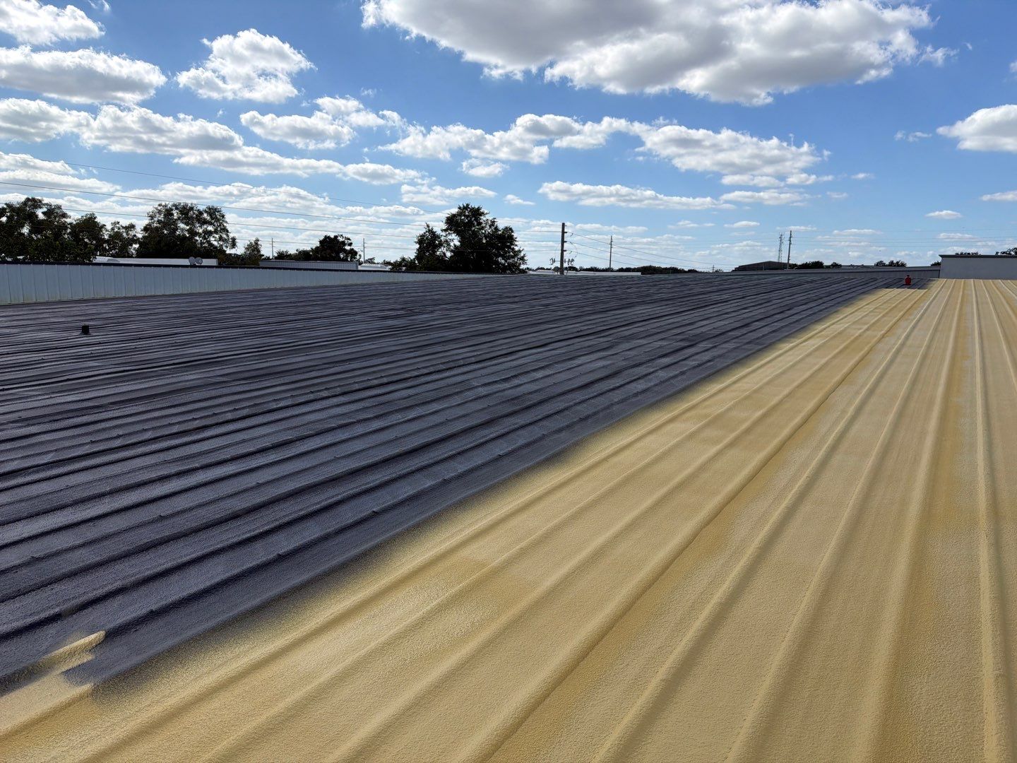 Orlando Commercial Metal Roof Restoration and Silicone Coating System by CES Roofing