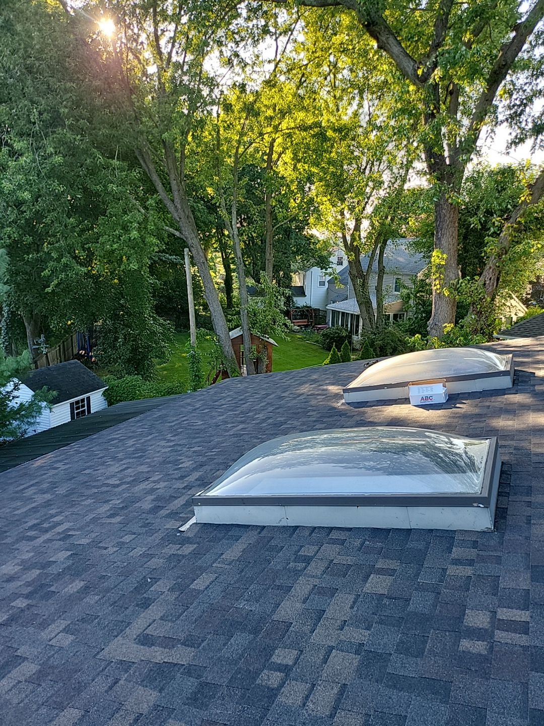 Residential Roofing Installation using Owens Corning TruDefinition Duration Designer - Black Sable by A Plus Exterior