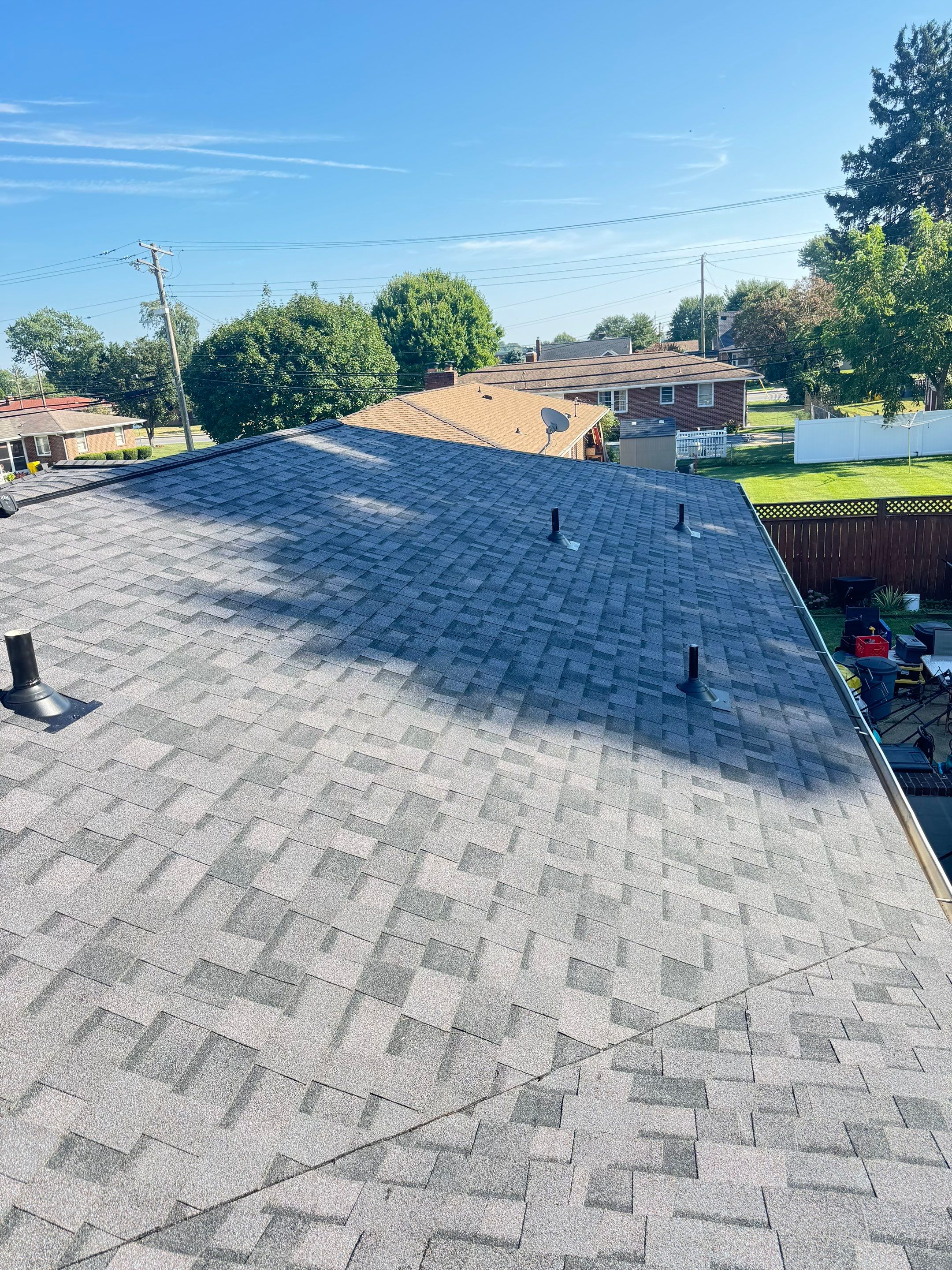 Full Roof Replacement and Shingle Upgrade in Linthicum Heights by First Chesapeake Roofing