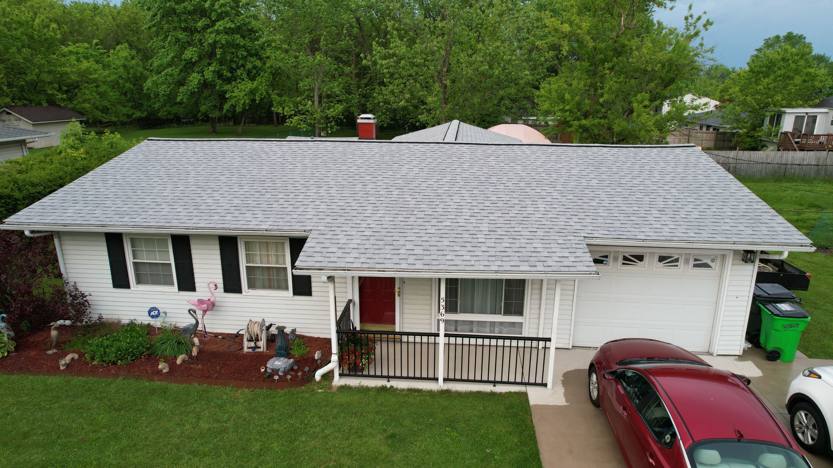 Atlas Pinnacle, Color, Oyster Shell, Drip Edge, Color, White by Eagle Eye Roofing