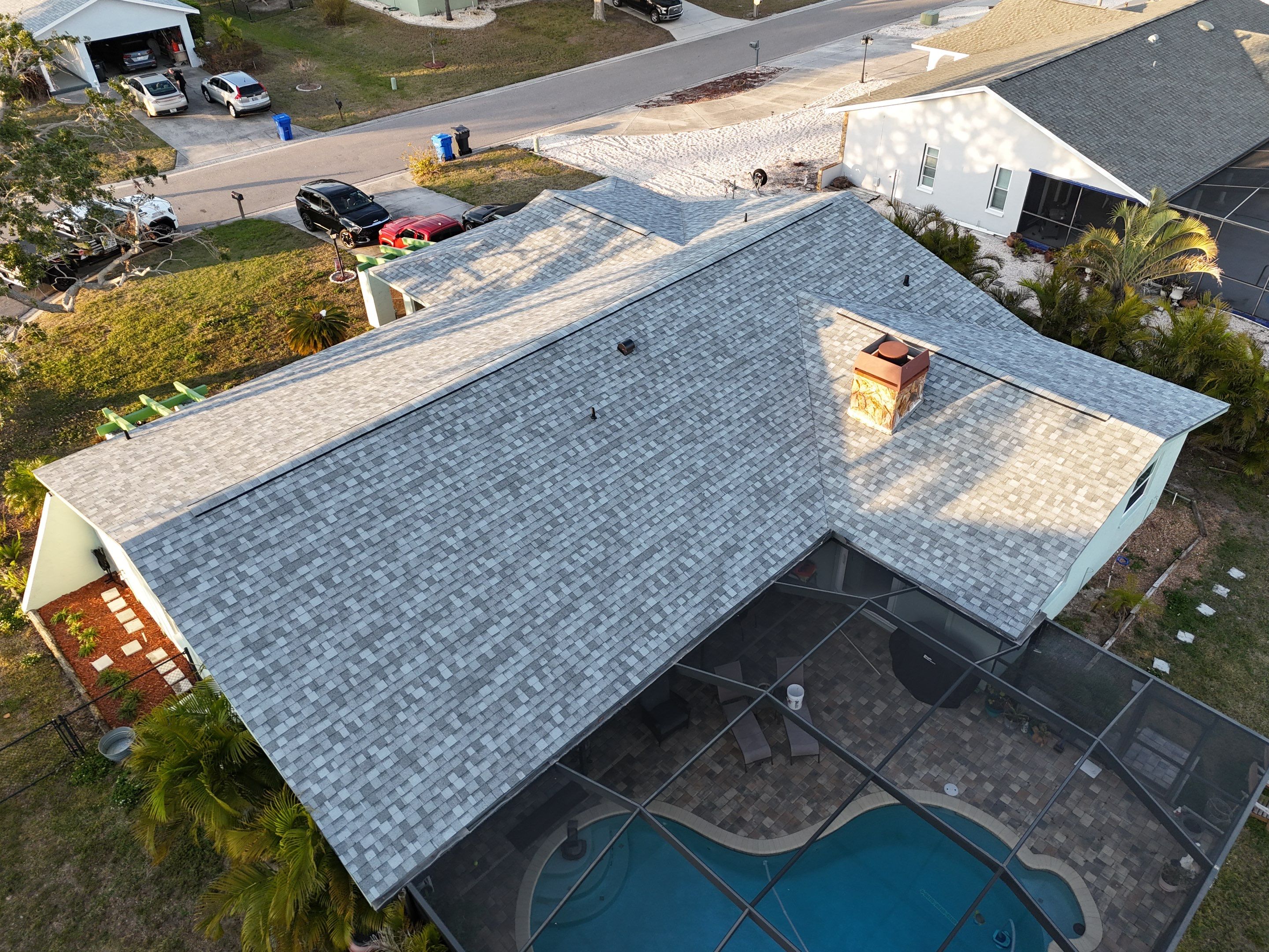 Roof Replacement in Apollo Beach Fl. by Steadfast Roofing 