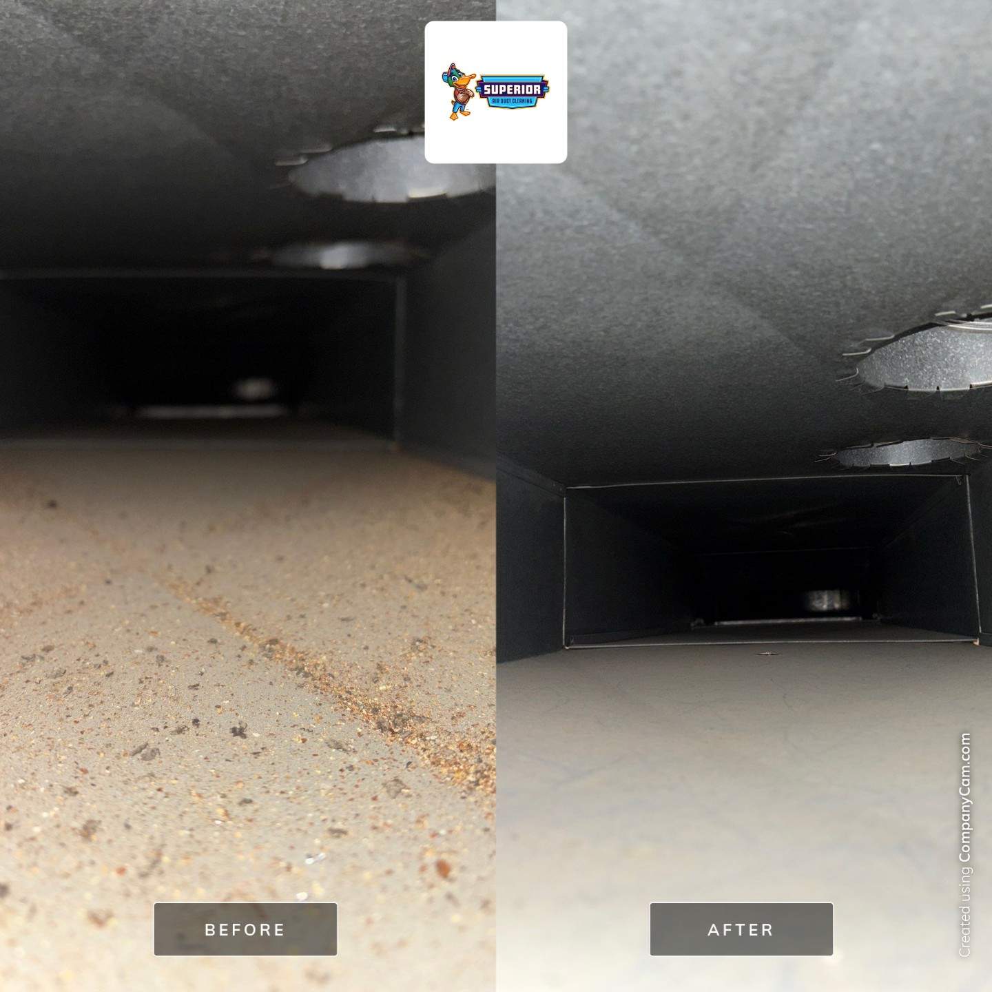 Air Duct Cleaning With a Vacuum Truck in New Castle, PA by Superior Air Duct Cleaning