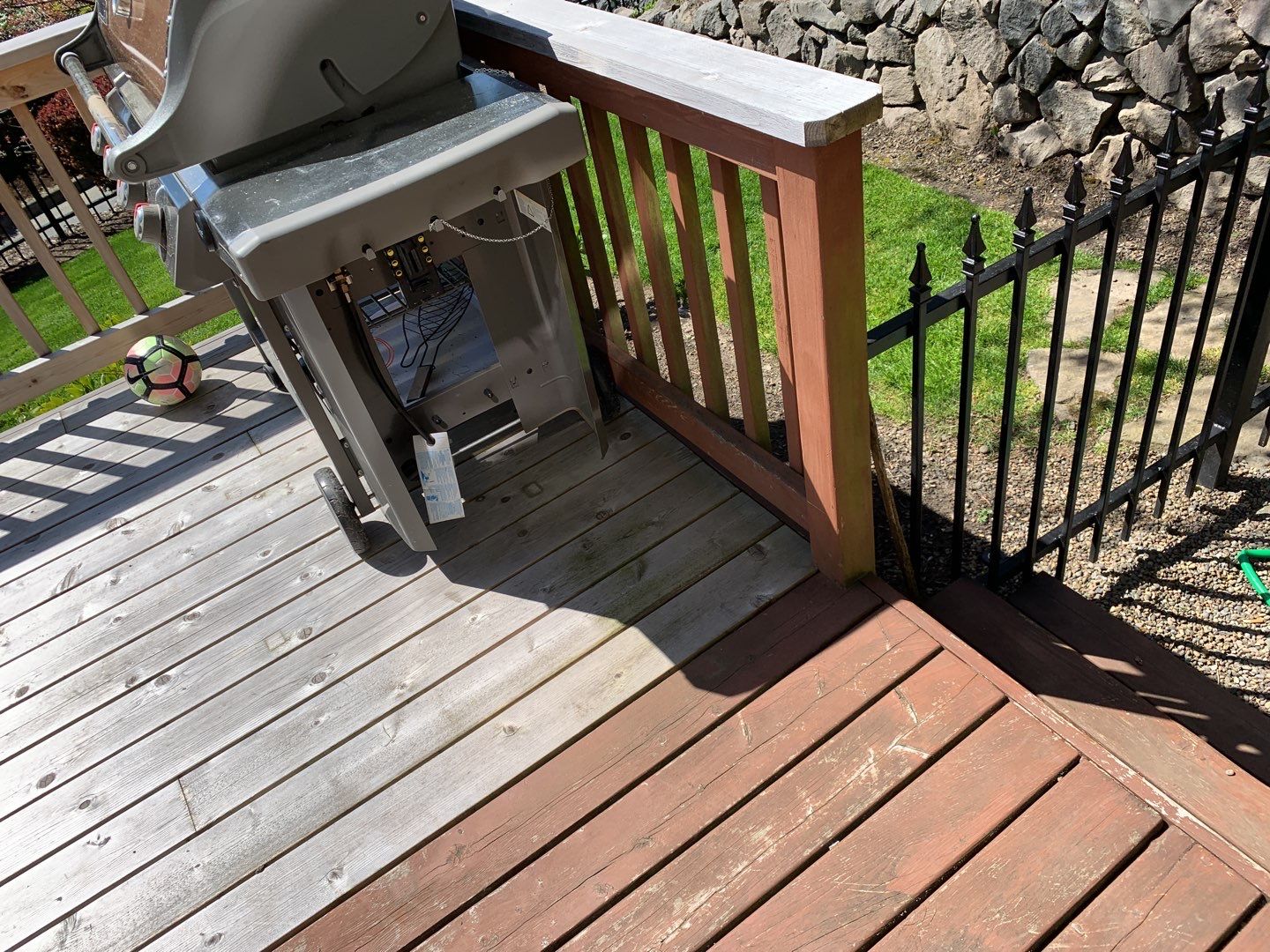 Deck Restoration using Armstrong-Clark Sierra Redwood by Paul Schopp