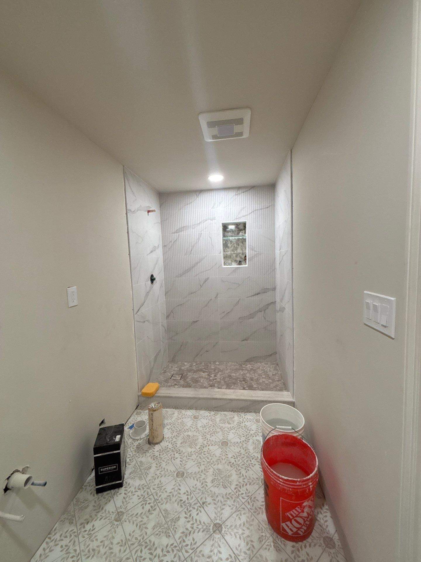 Basement Bathroom  by Prudencio