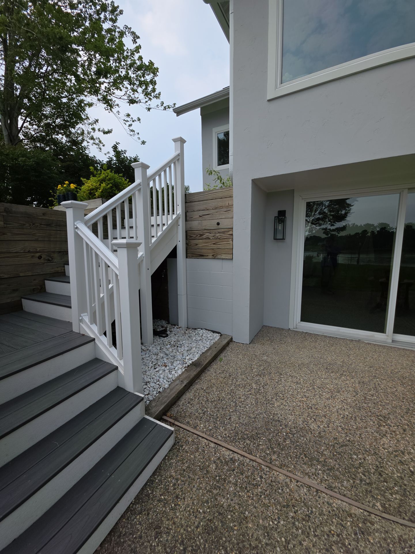 Norton Shores Residential Stucco Repair and Exterior Painting Refresh by Gordon Painting