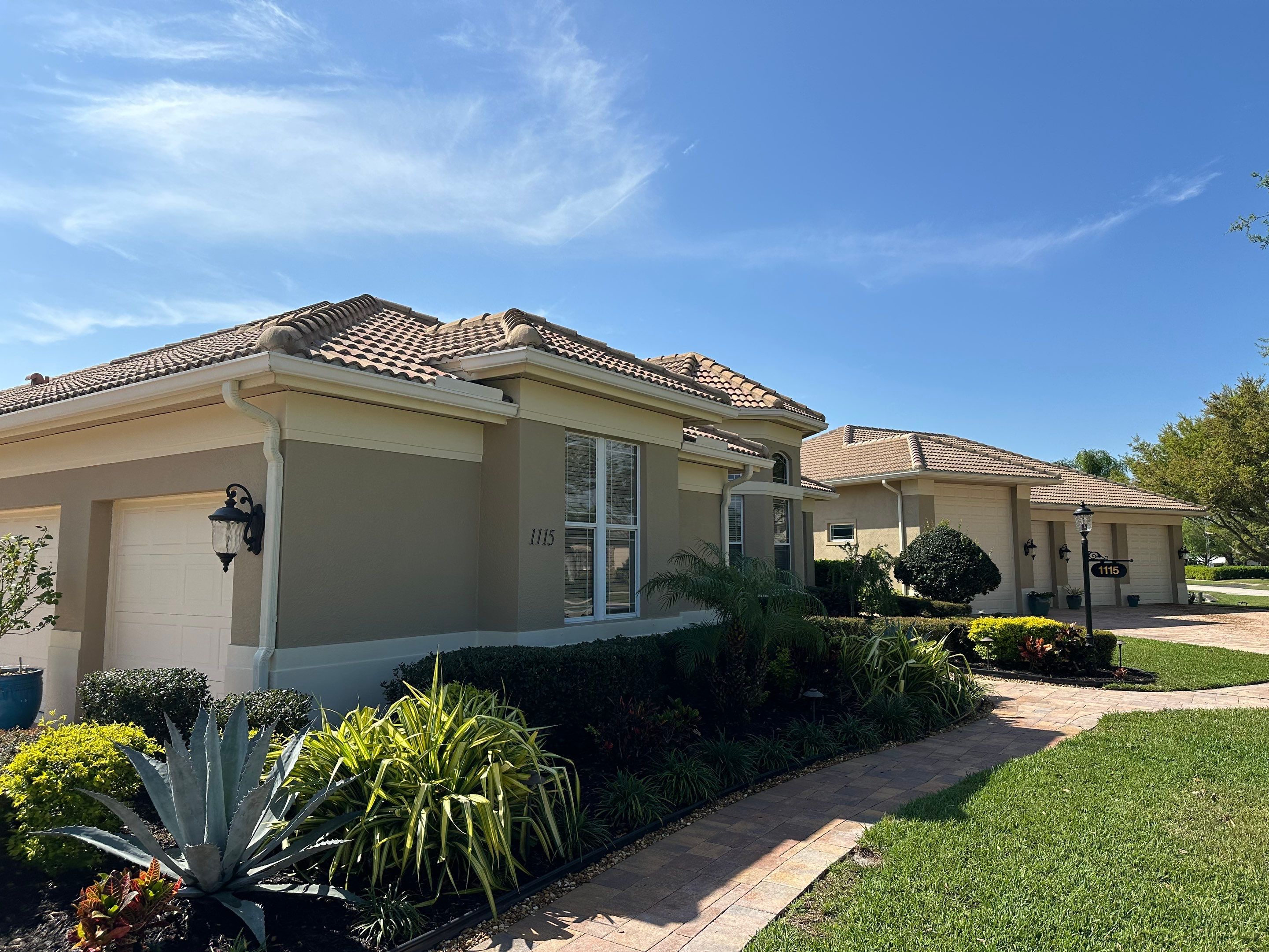 Concrete Tile Roof Cleaning in Winding River Community, Bradenton, FL | Sunshine AquaWash by Sunshine AquaWash