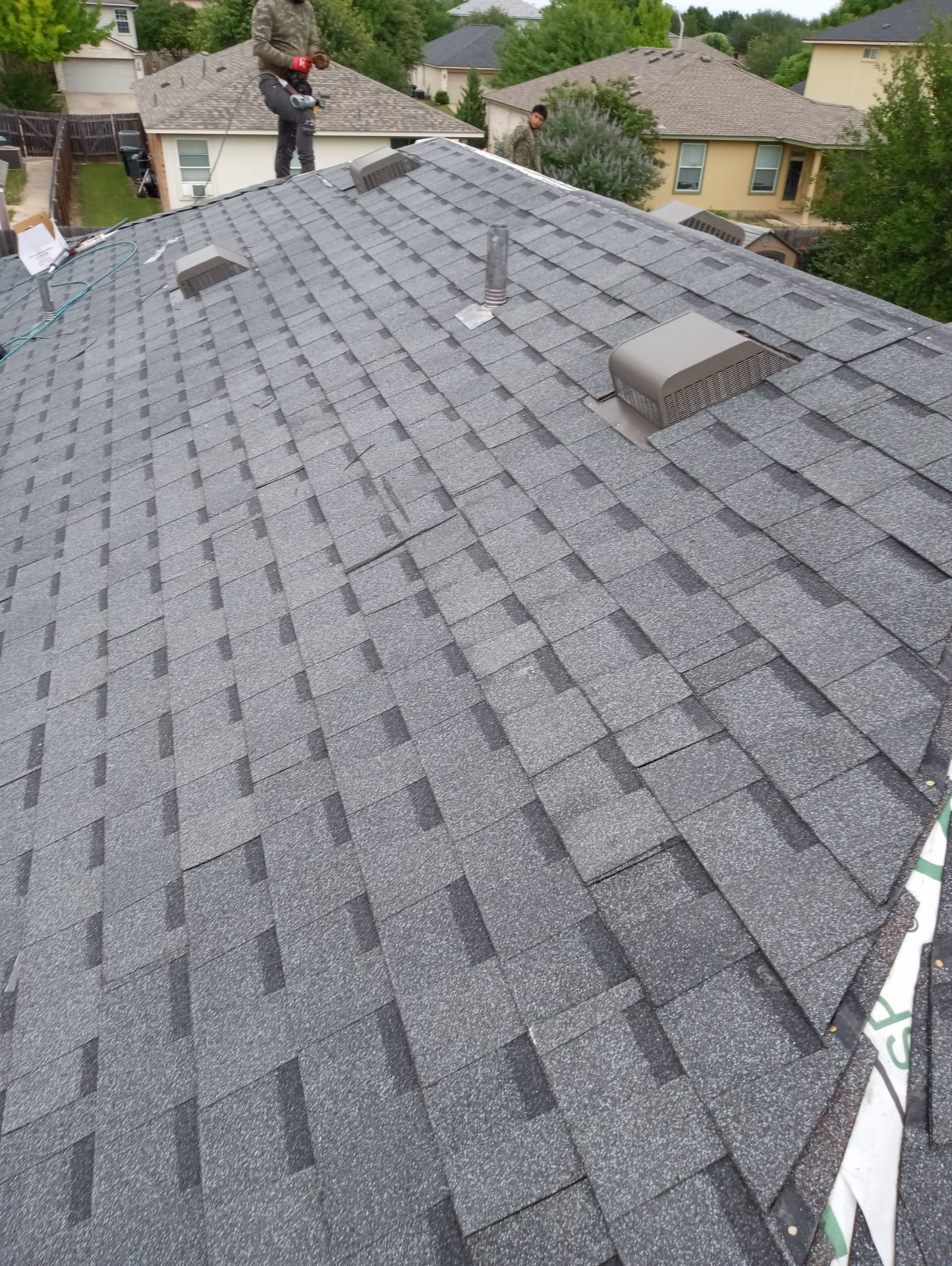 Residential Roof Replacement and Storm Damage Restoration in Leander by Caliber Restoration LLC