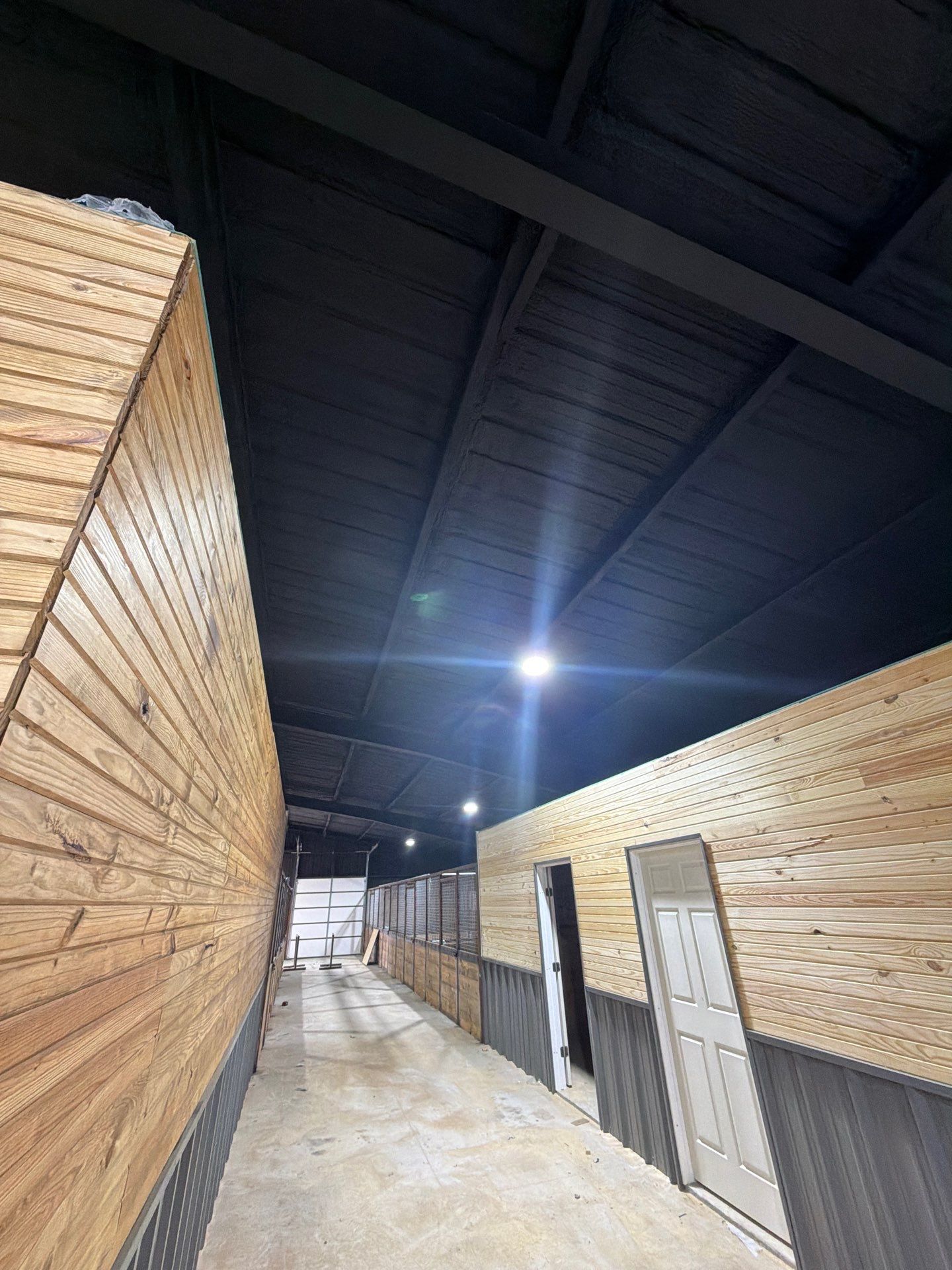 36-stall horse barn complete 🐎 by Apex Insulation Solutions