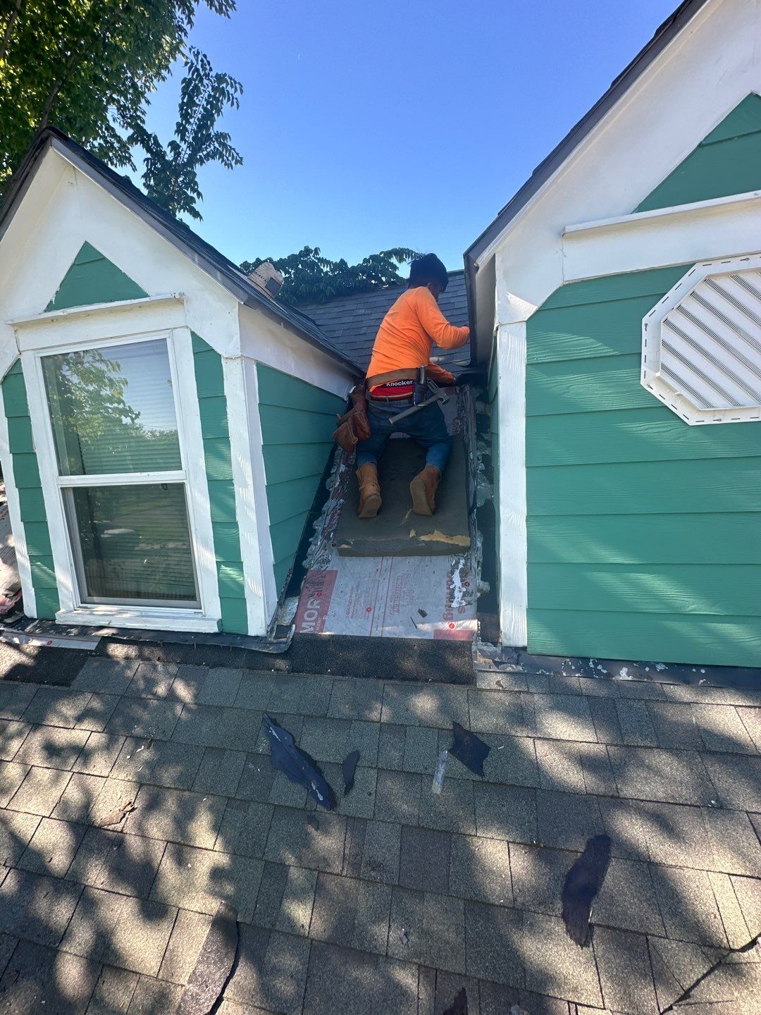 Residential Roofing Repair using Owen's Corning Duration (Lifetime) Shingles by Roof Repair Company