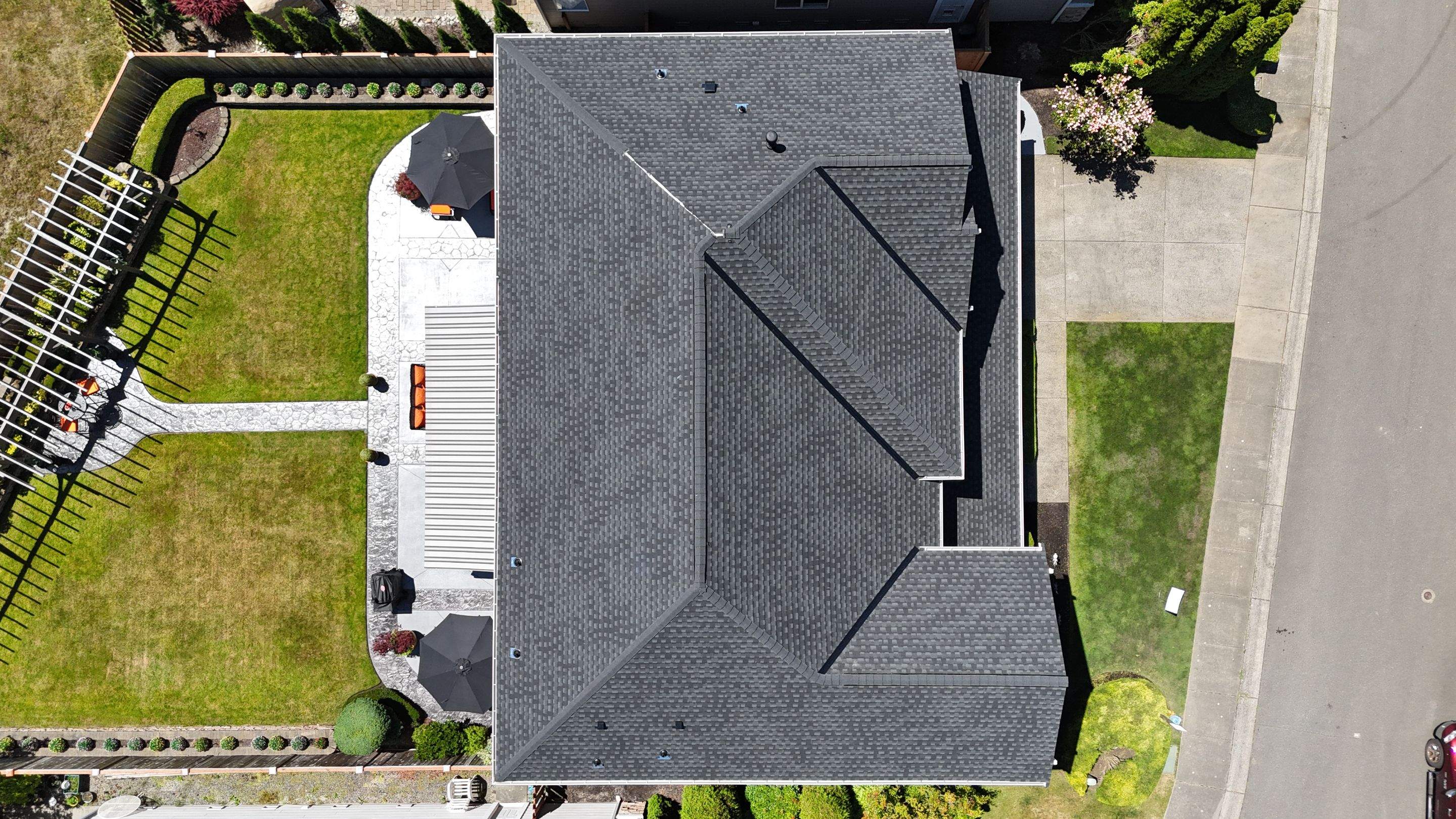 Residential Roofing Installation using GAF UHDZ Shingles by Roofing Formula LLC