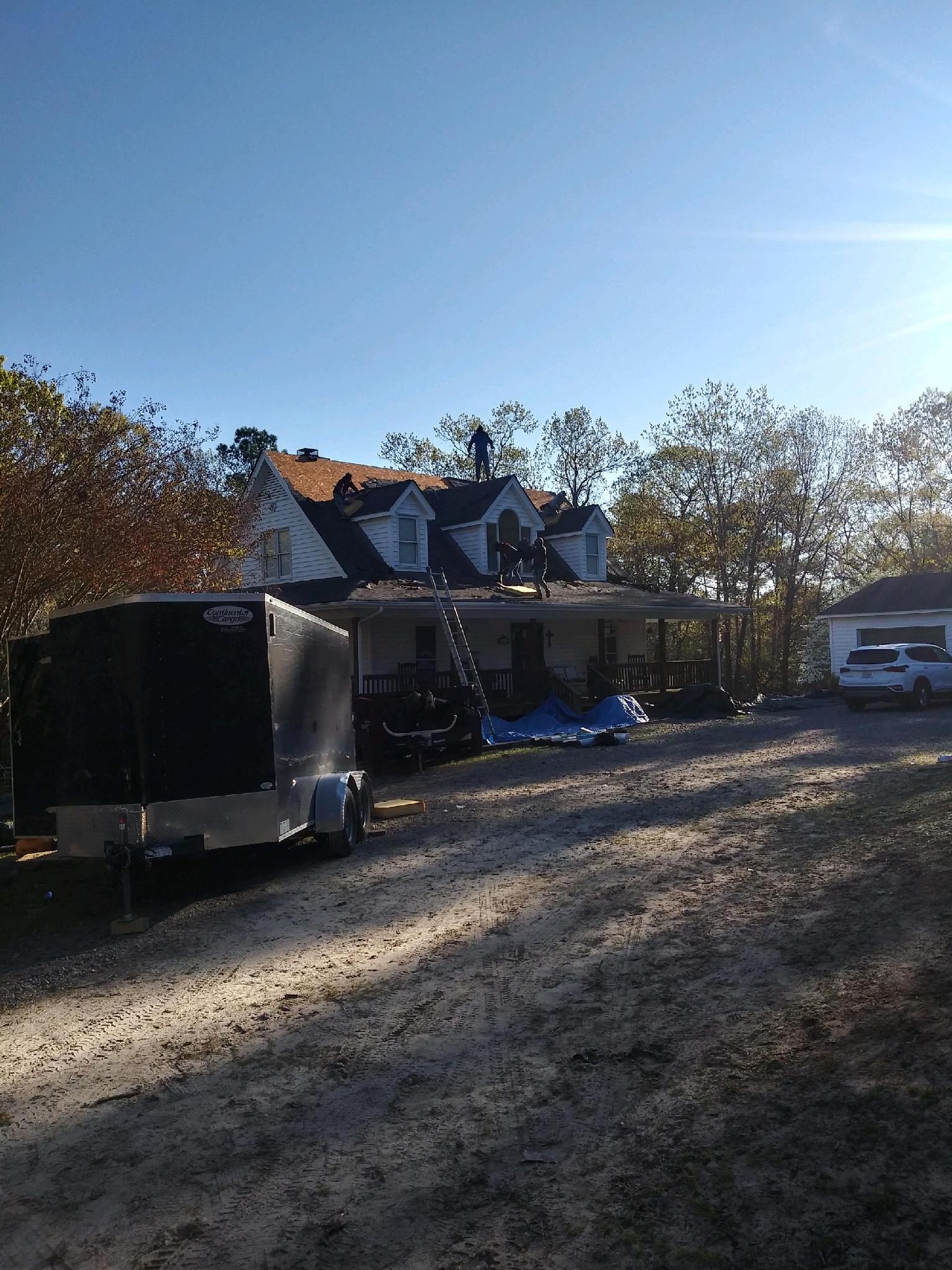 Metal Roofing 1158 Cypress Church Rd Re-roof - Metal Roofing by American Roofing NC