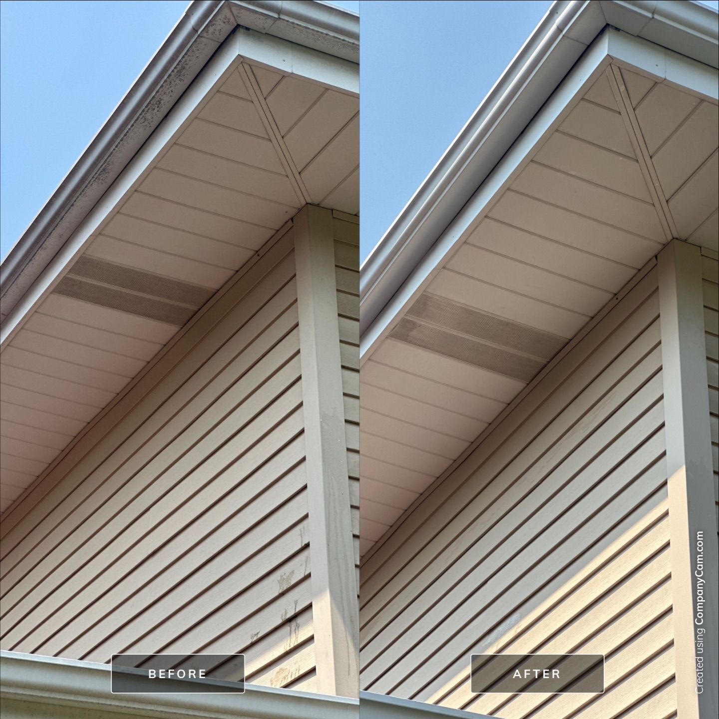 Project in Itasca by Simmons Power & Soft Washing