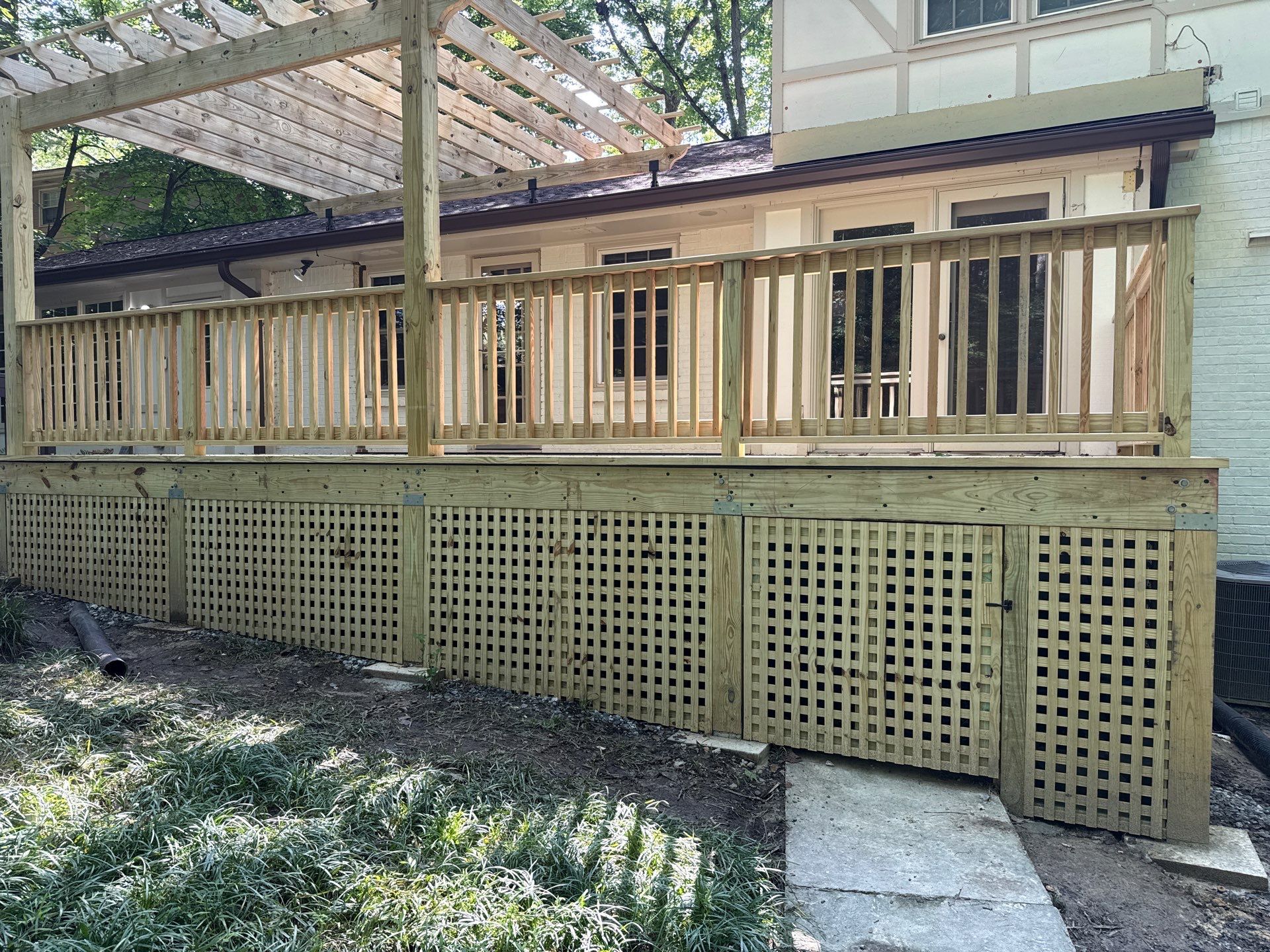 Atlanta, GA Wood Deck Rebuild After Tree Damage by Nelson Exteriors