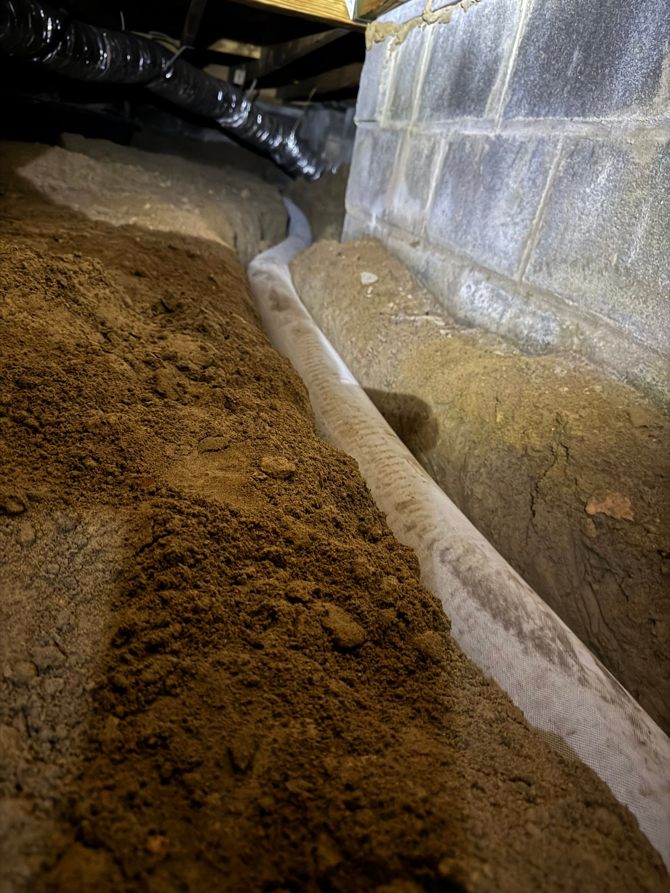 Project in Carrsville by Patriot Crawl Space Repairs