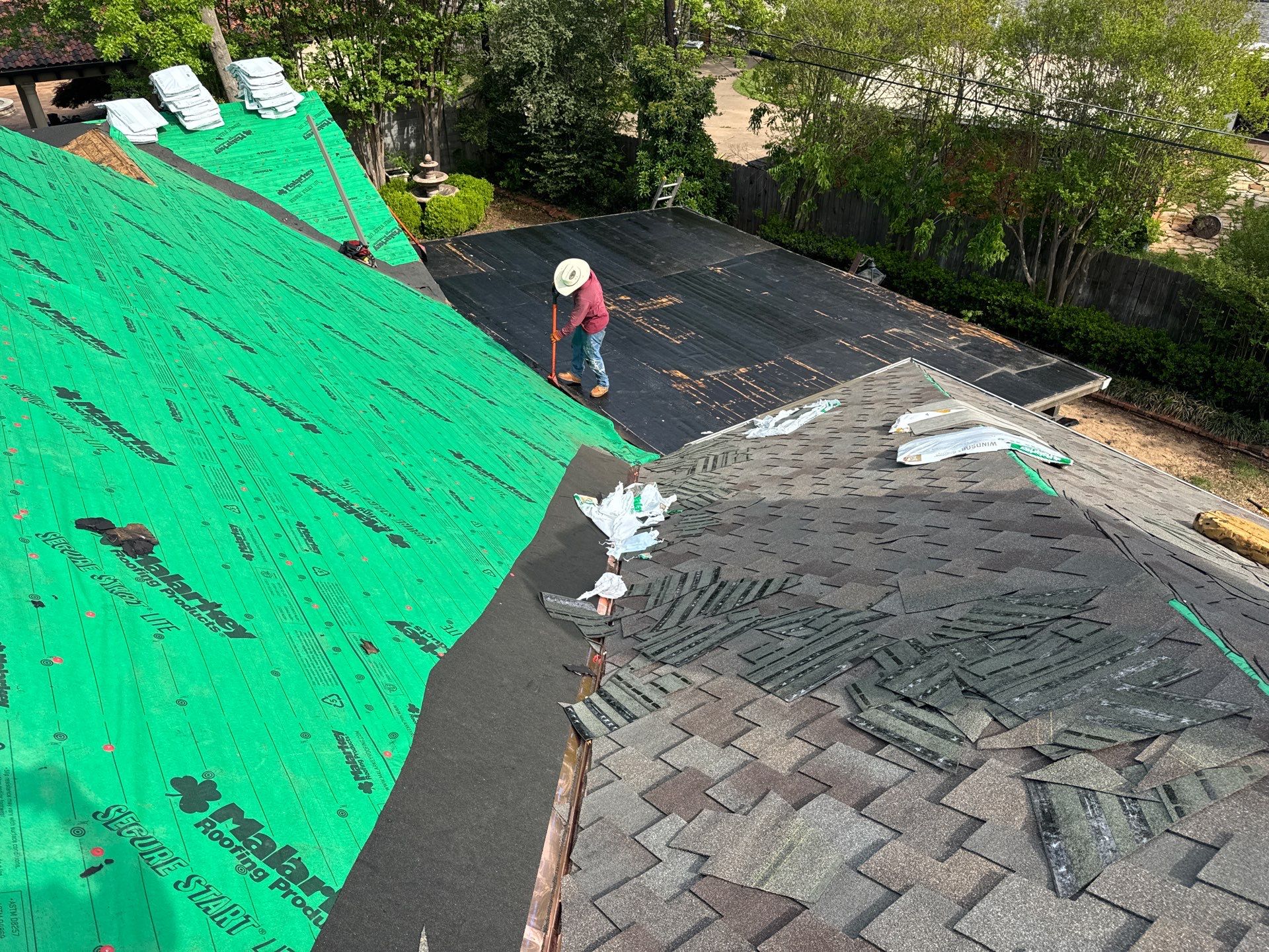 Wichita Falls Roof Replacement Featuring Malarkey Windsor Architectural Shingles by Shearman Roofing & Construction