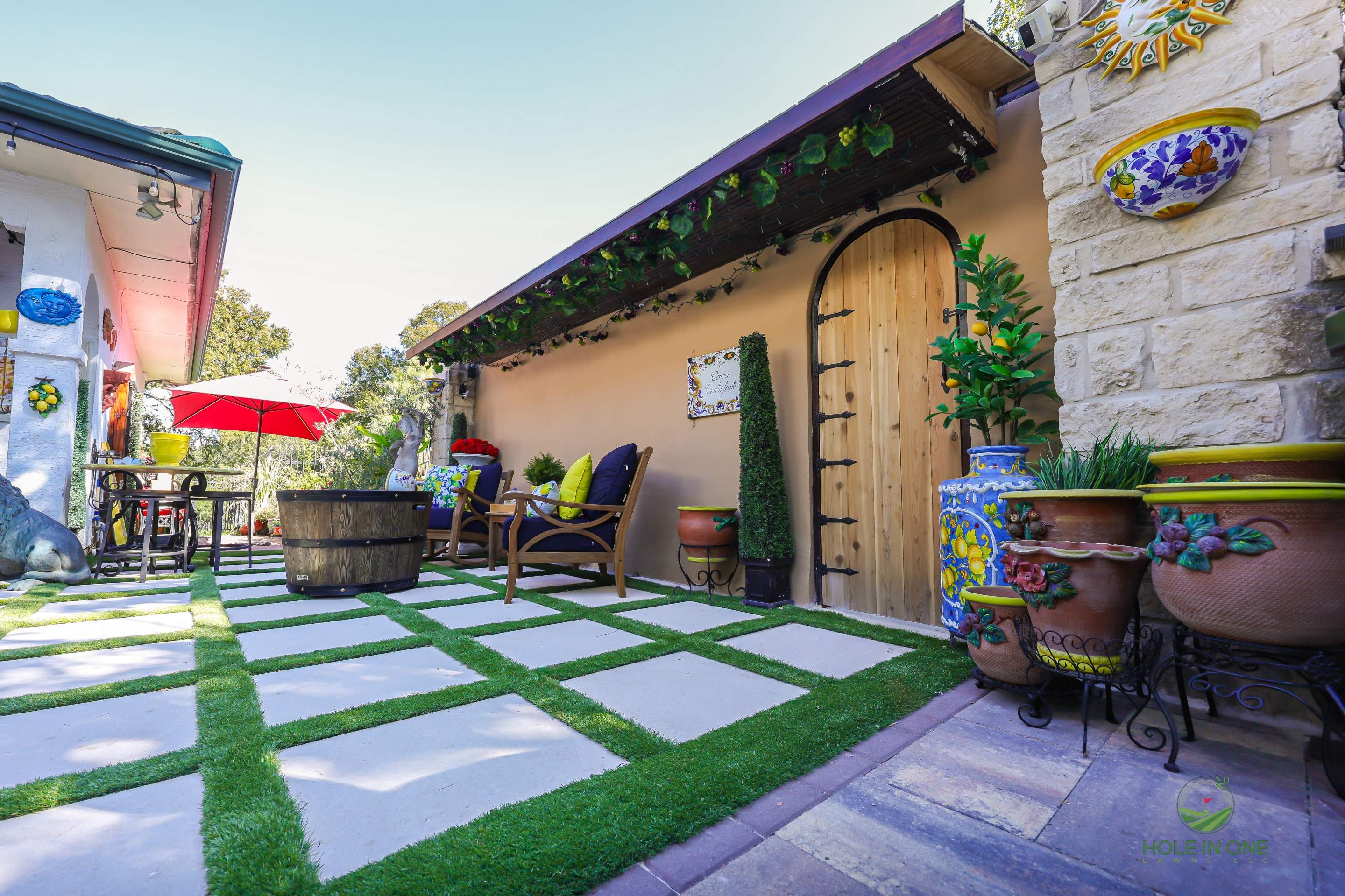 The Tuscany Project, San Antonio Tx. by Hole In One Lawns, LLC