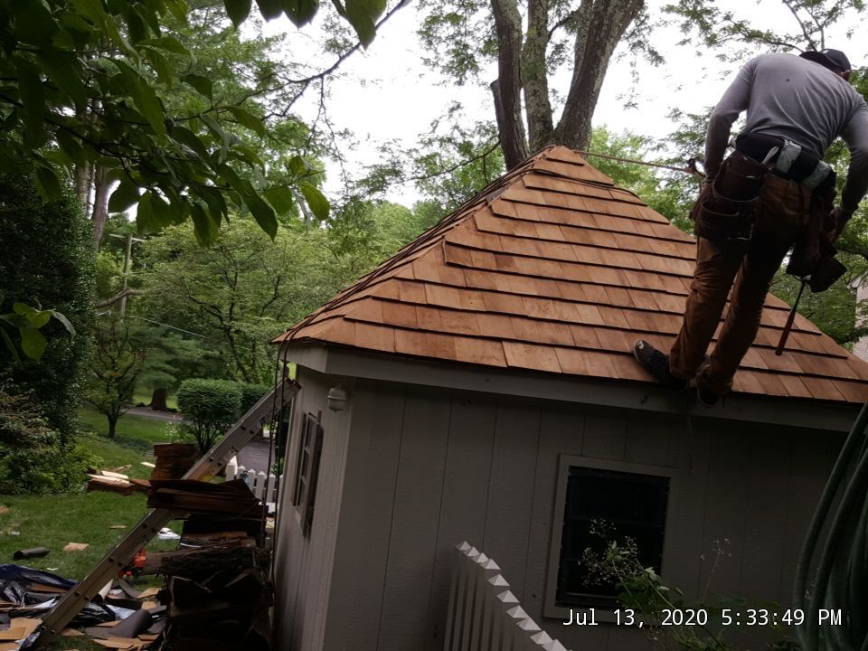 Cedar Roof in Ruxton using Cedar Roof by Roof Right Inc