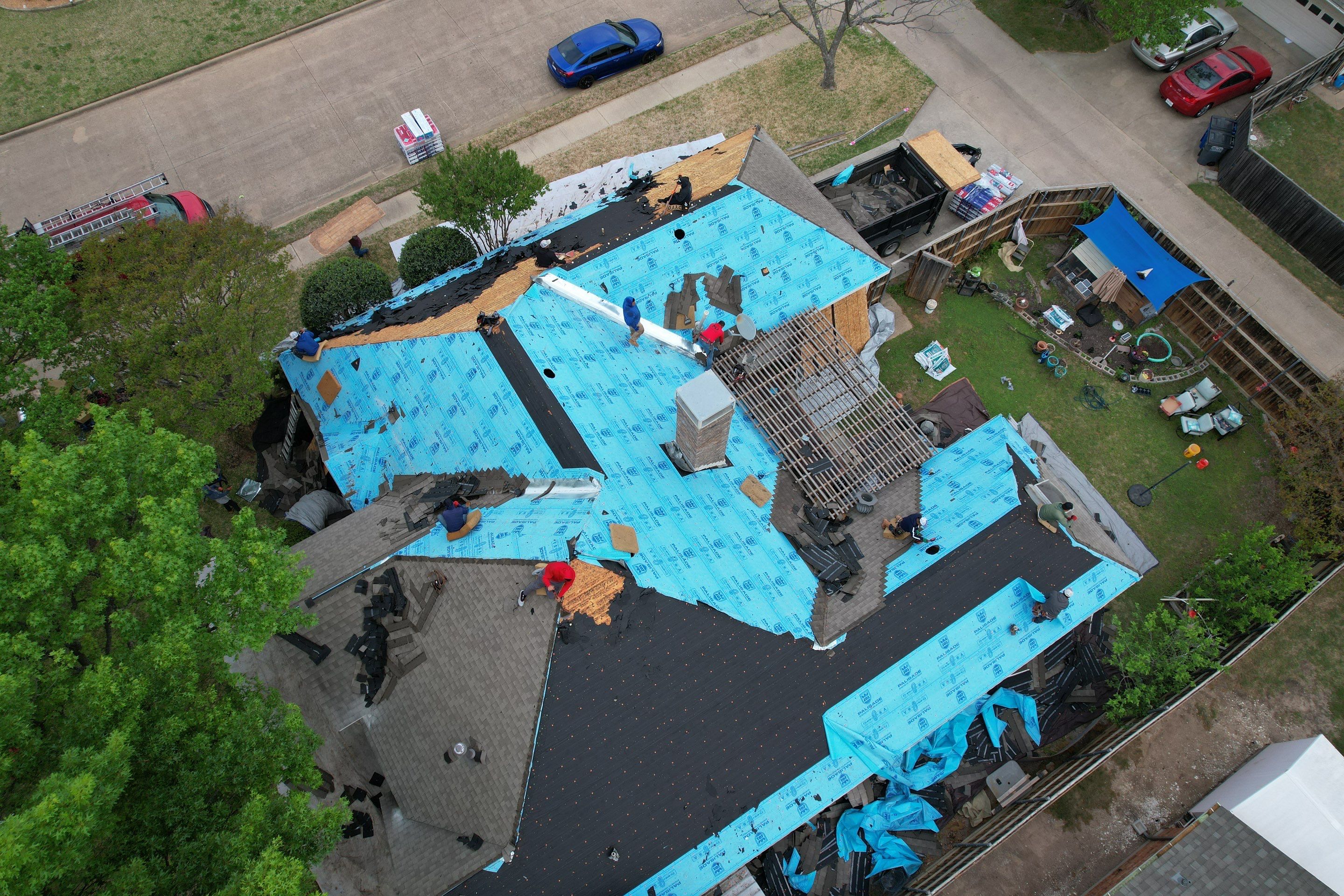Project in Allen by Zeus Exteriors