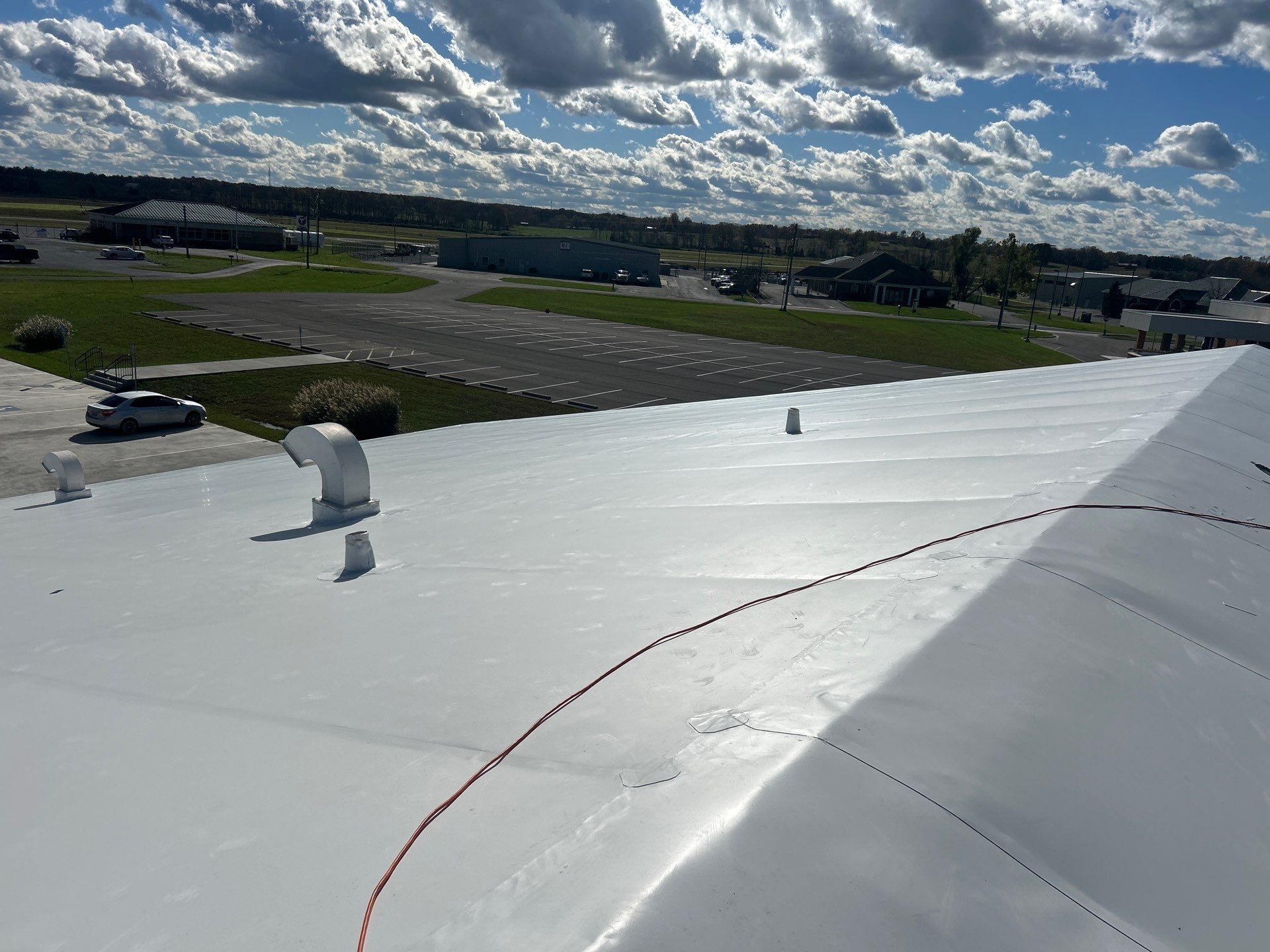 Commercial Roofing Installation using Energy Efficient Roofing by Kentucky Commercial Roofing