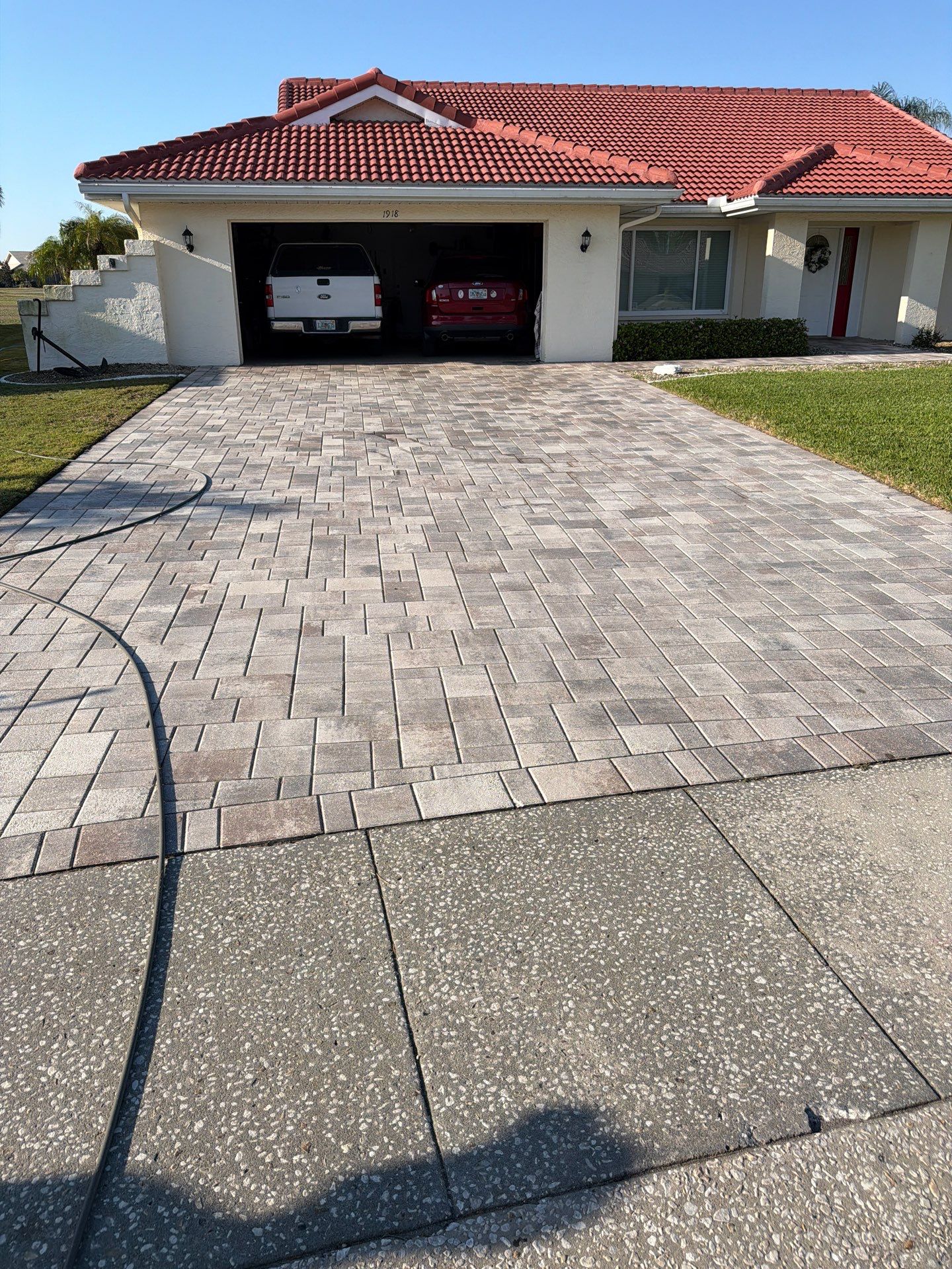 Driveway and Walkway Paver Sealing in Sun City Center, Florida by Supreme Paver Experts