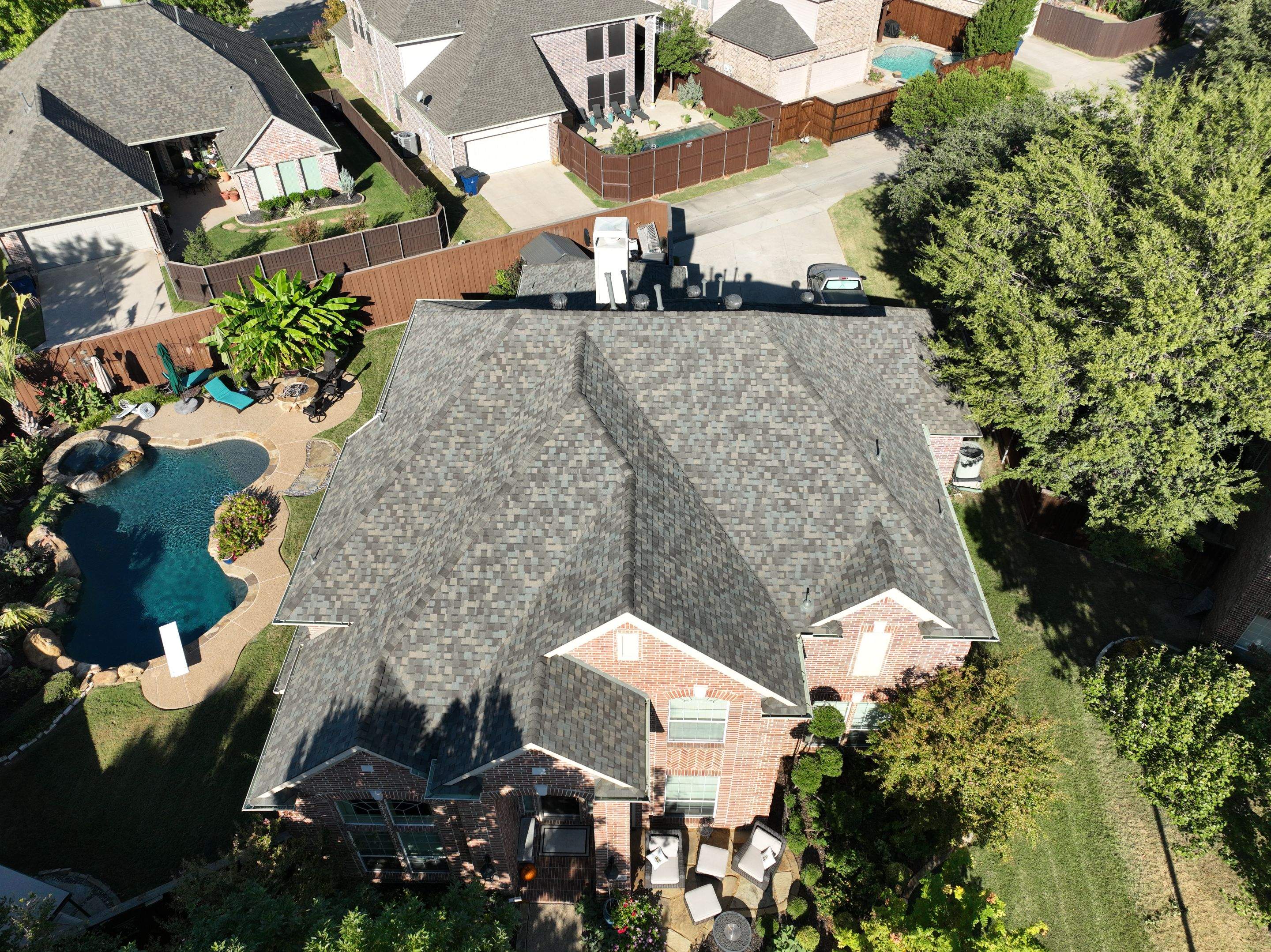 Residential Roofing Installation using Certainteed Landmark Max Def Weather Wood by Becker Roofing and Exteriors