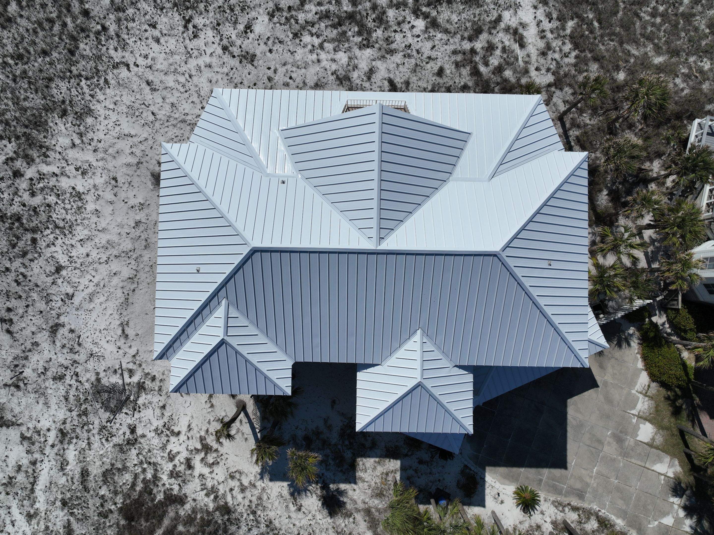 Standing Seam metal roof  by Professional Roofing Company