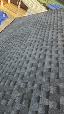 Duluth, GA Roof Replacement GAF Timberline HDZ Pewter Gray