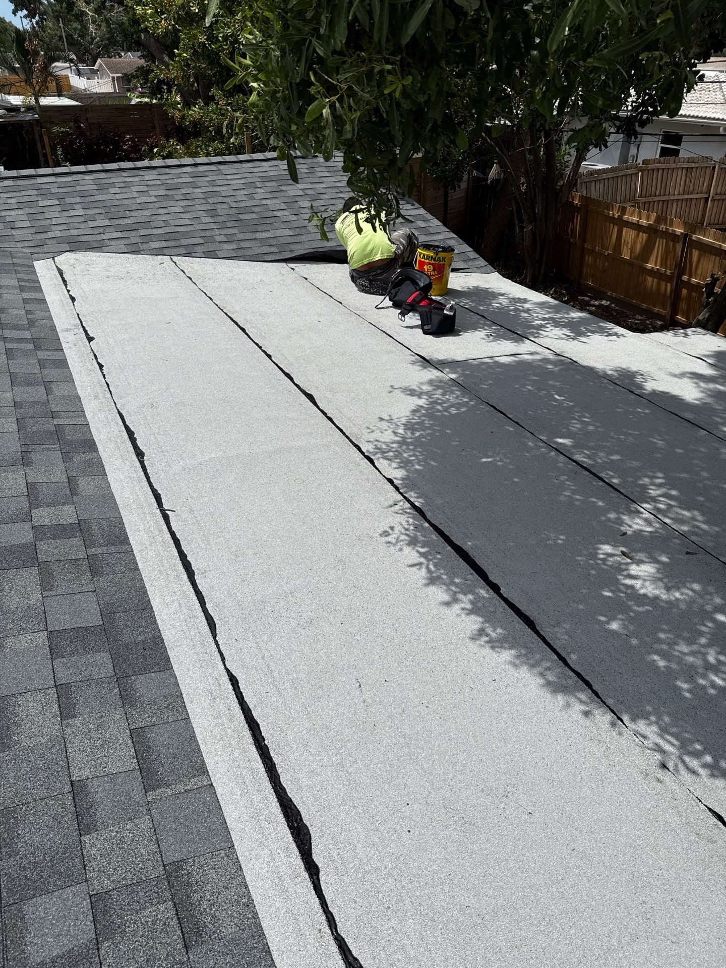 Project in St. Petersburg 33709 by Mitchell Roofing Company LLC 
