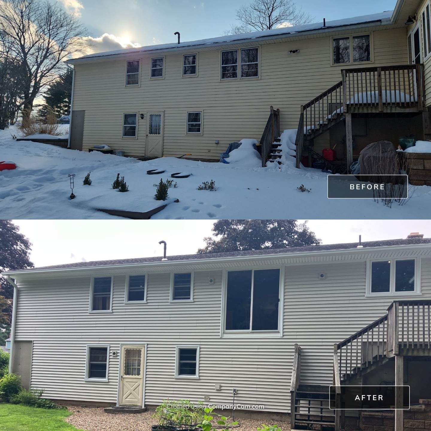 Siding using Cert. Monogram D/4 x 12'6" Clapboard, Herringbone by DiGiorgi Roofing and Siding Inc