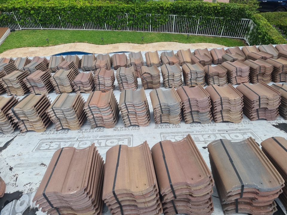 Residential Roofing Installation using Eagle Roofing Tile by BLUES BROTHERS ROOFING