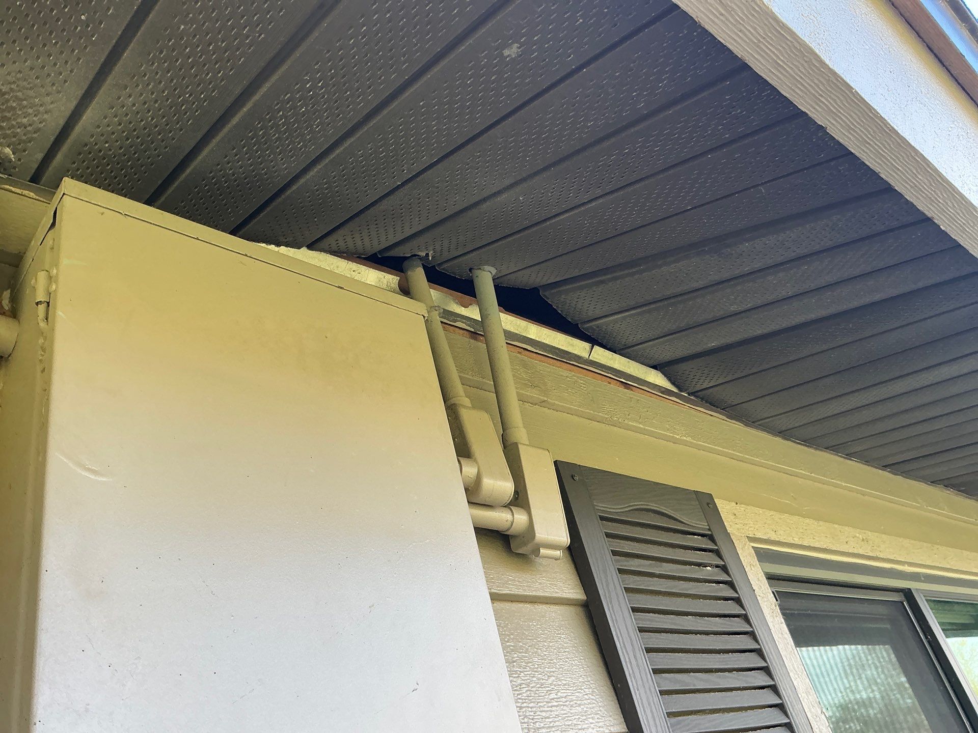 New Musket Brown Soffit Installation in Sarasota FL by Gutter Professors