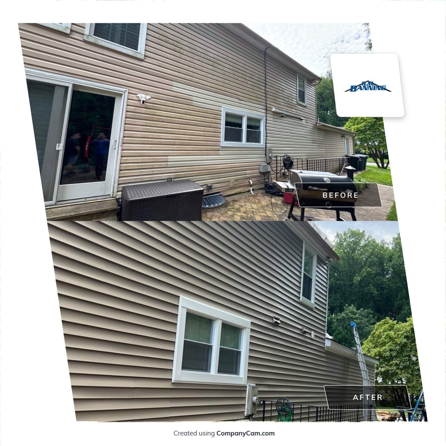 Burke: Multi-Trade Exterior Renovation by RM Banning, Inc.