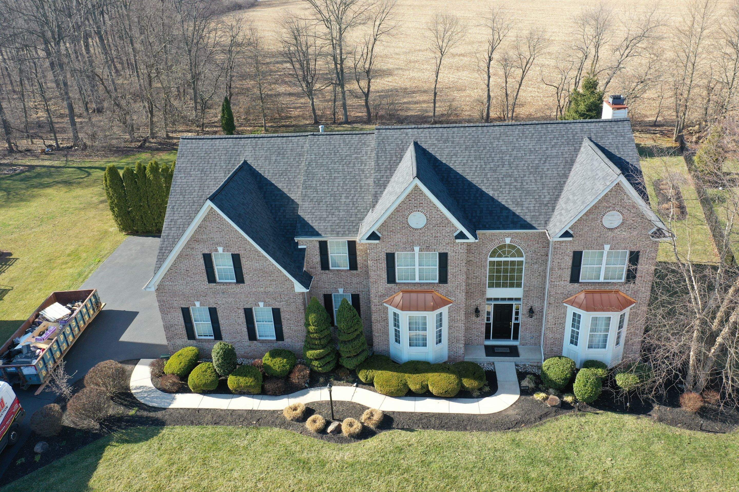 Roofing Installation using CertainTeed Landmark Pro - Max Def Moire Black by Storm Guard of Ches-Mont PA