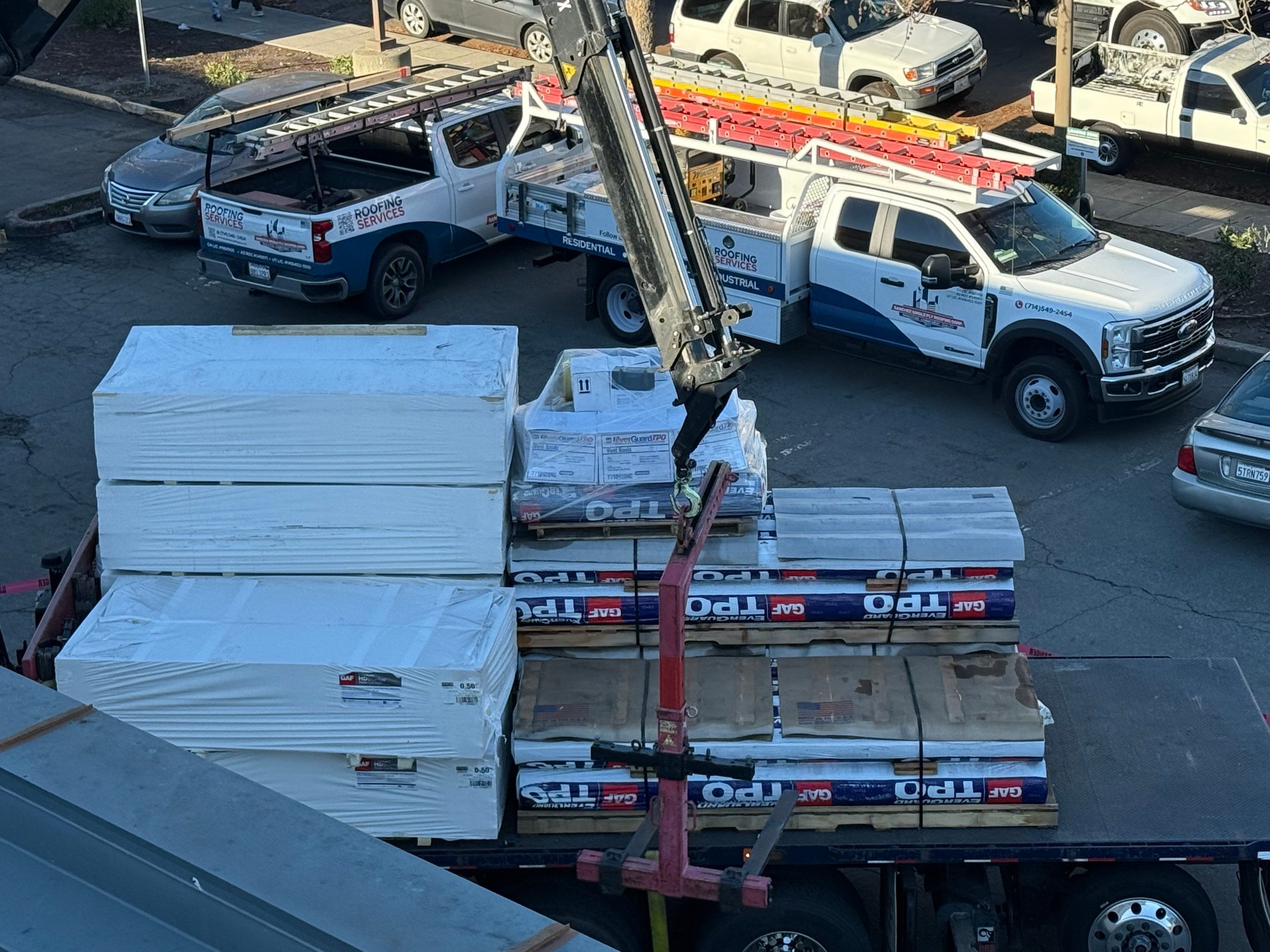 Project in Redwood City, CA by Sanchez Single Ply Roofing