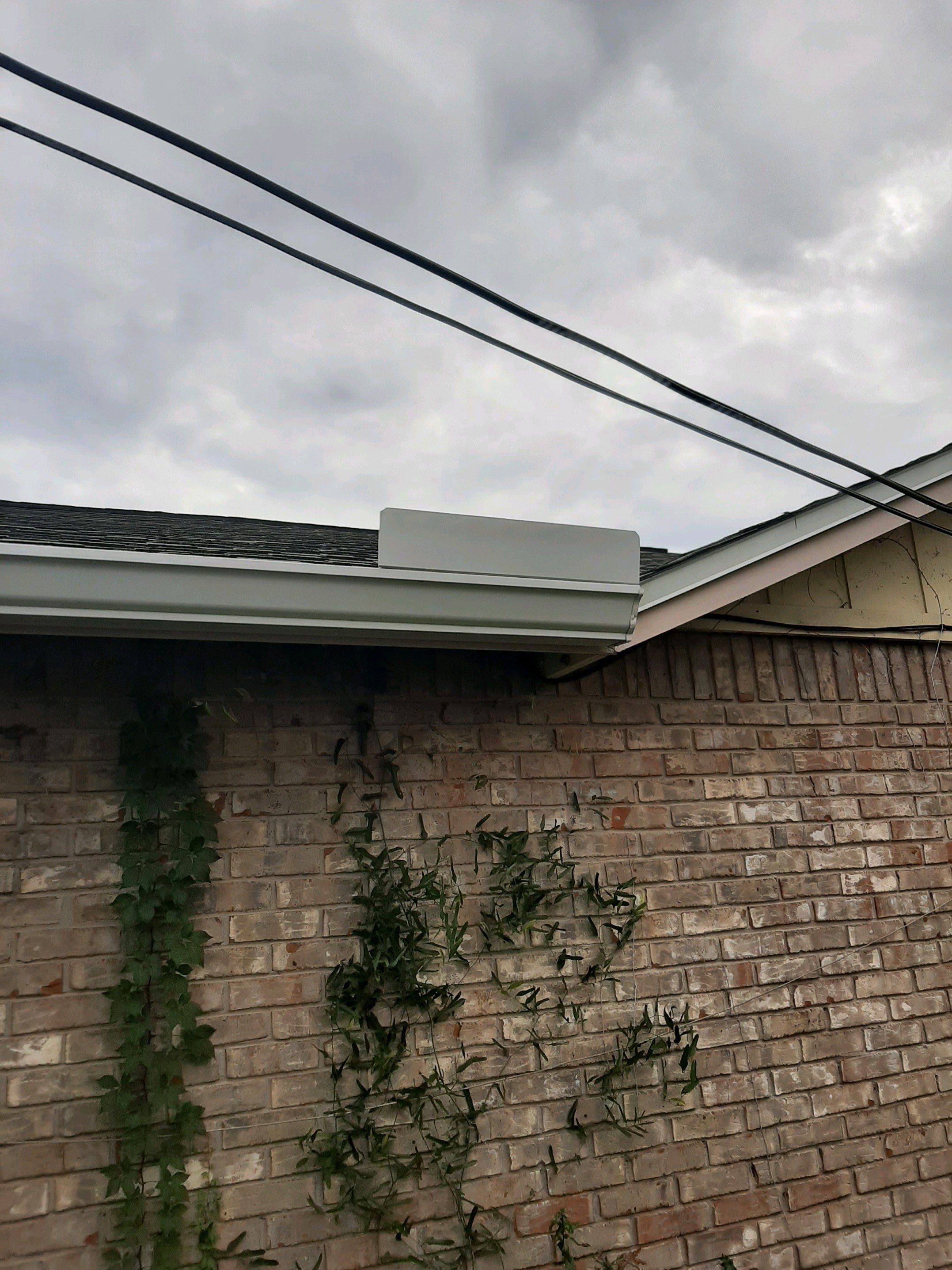 Gutter Installation using K-Style Seamless Gutters by Gutter Professors