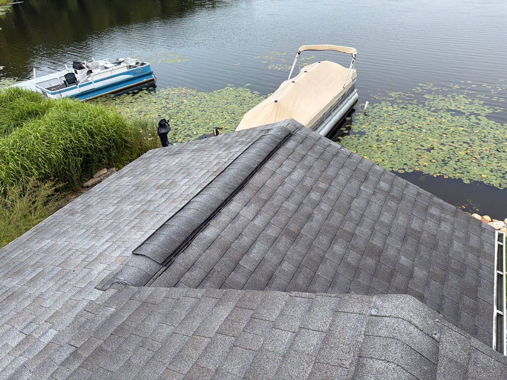 Andrea Z: Atlas Pinnacle, Color, Black Shadow, Drip Edge, Color, Black by Eagle Eye Roofing