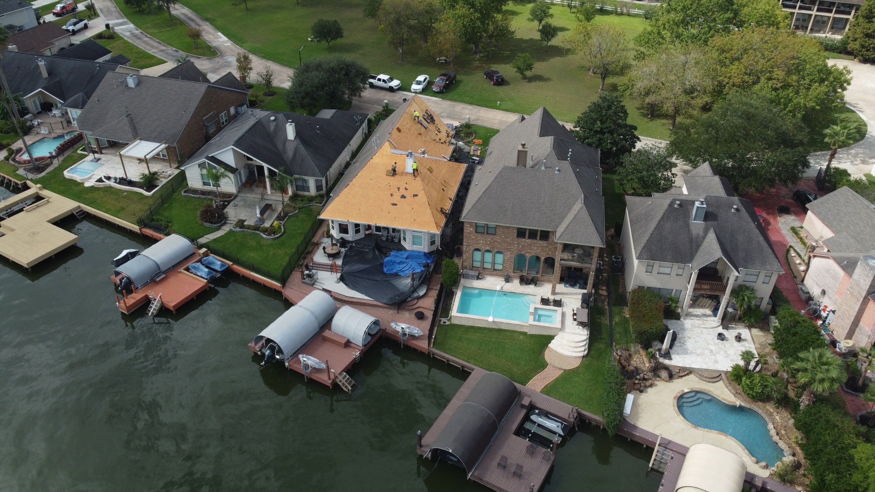 GAF Roof Replacement by Houston Roofing & Construction