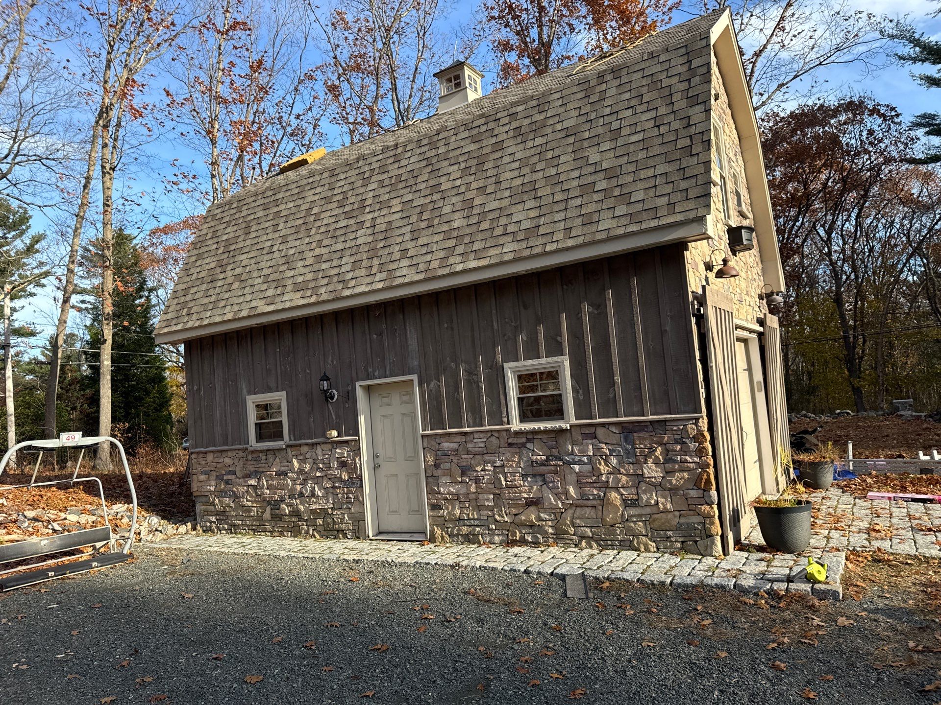 Complete House & Barn Roof with 13 Skylight Reflashing + EPDM Repairs by Mighty Dog Roofing of Greater Middlesex County