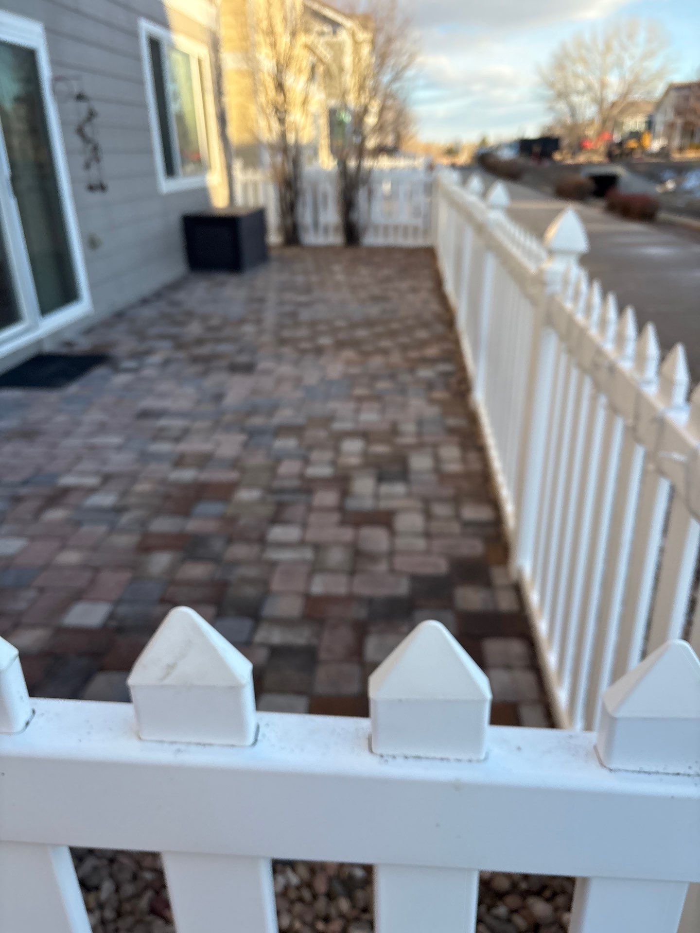 new patio and walkway by JRM landscape & design