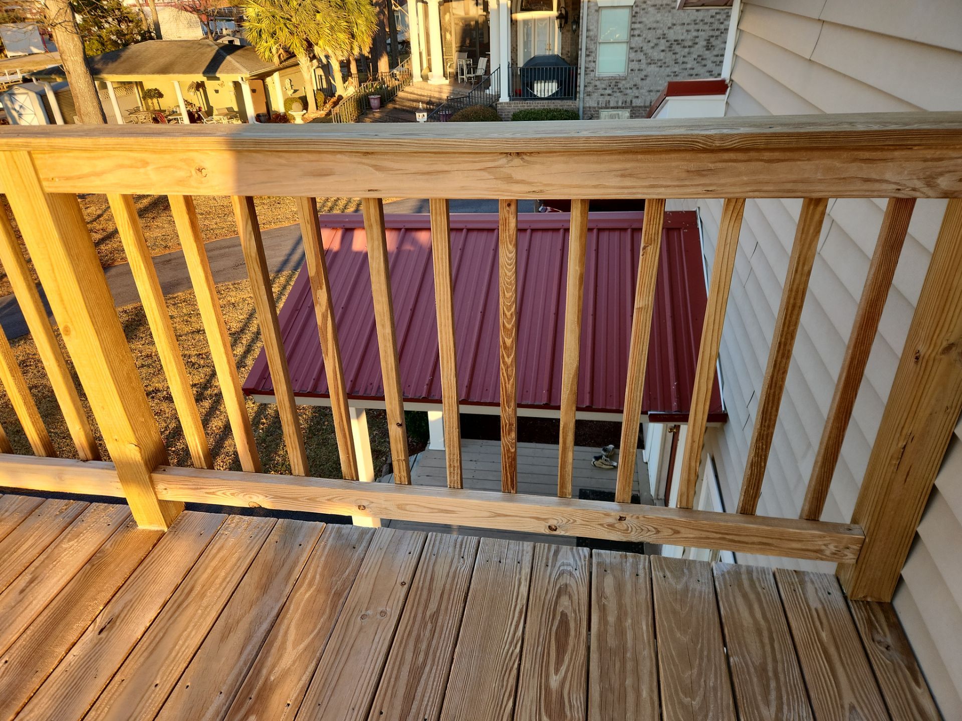 Weathered Deck using Wood Sealant by DuraSeal