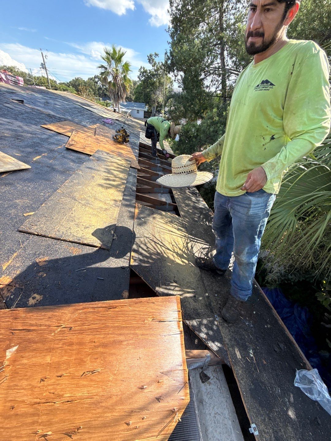 Project in St. Petersburg 33703 by Mitchell Roofing Company LLC