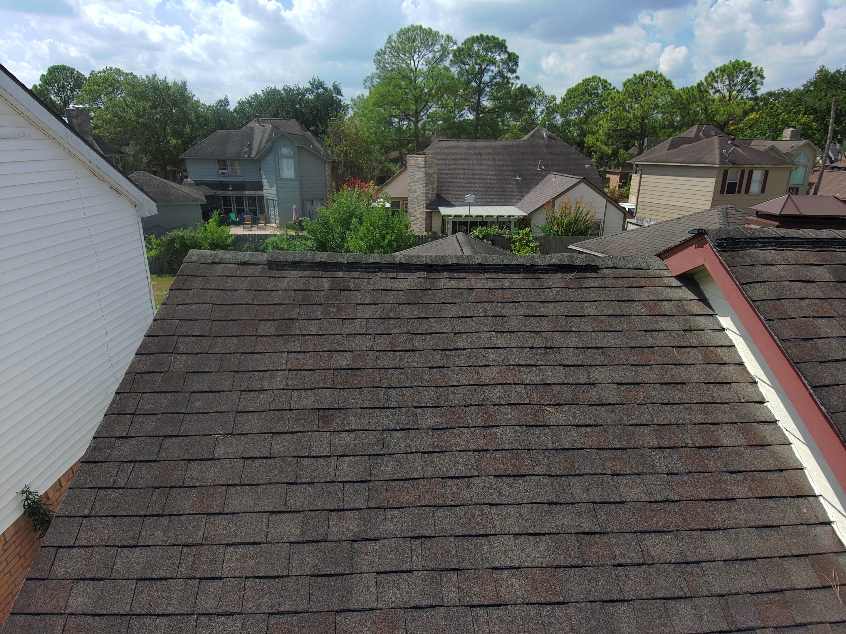 Residential Roofing Installation using Owen's Corning Duration (Lifetime) Shingles by Roof Repair Company